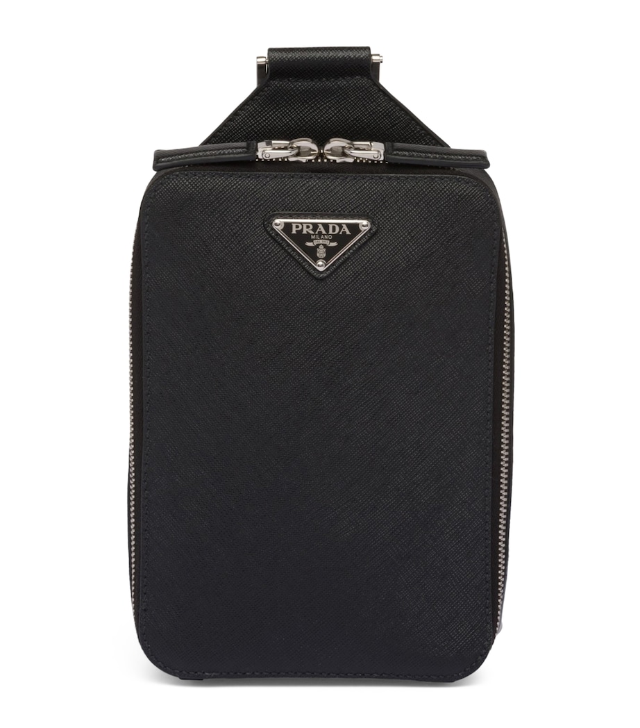 Saffiano Leather Brique Cross-Body Bag F0002 Image 1