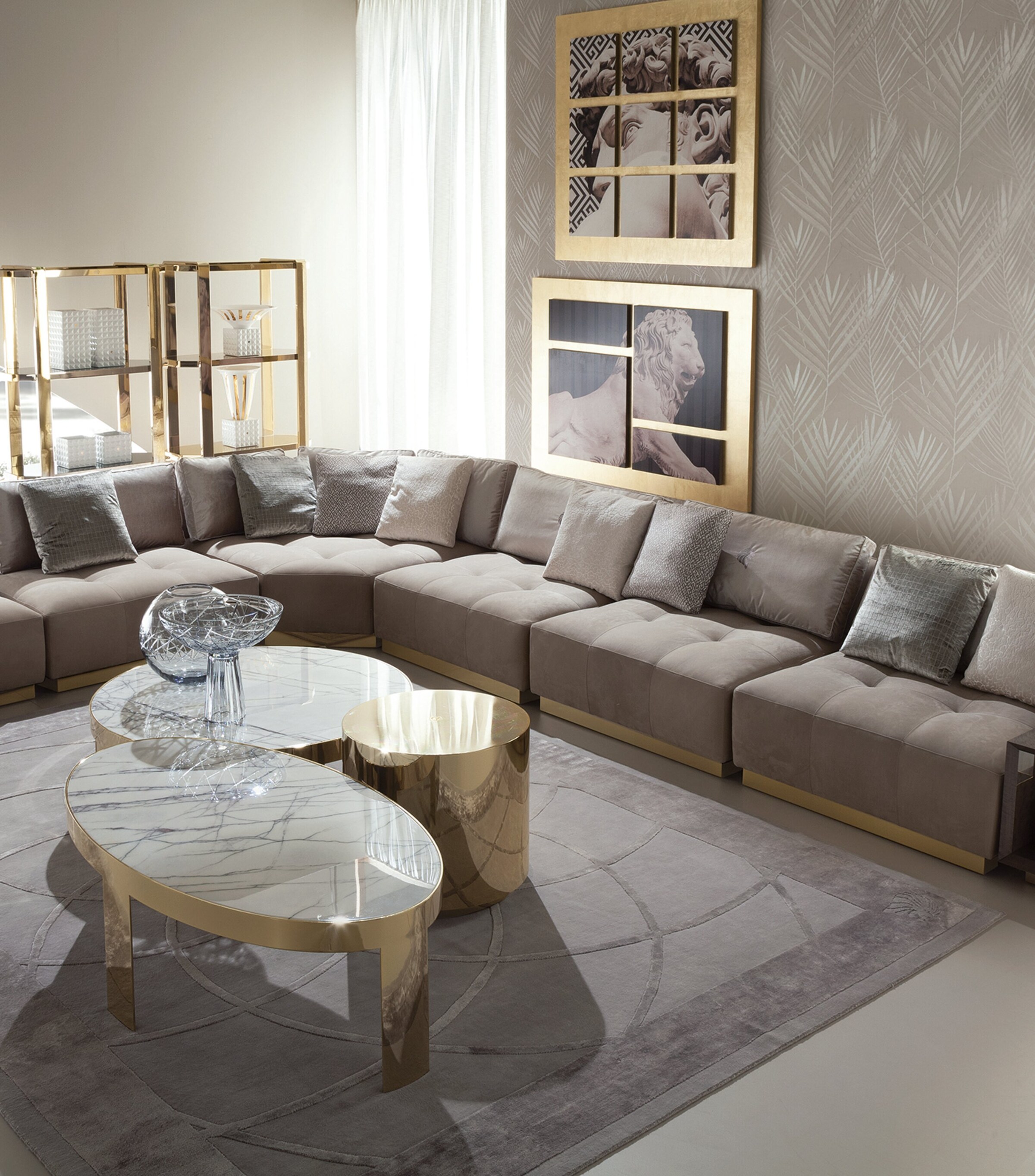 Giorgio Collection Infinity Sectional Corner Sofa Harrods SA