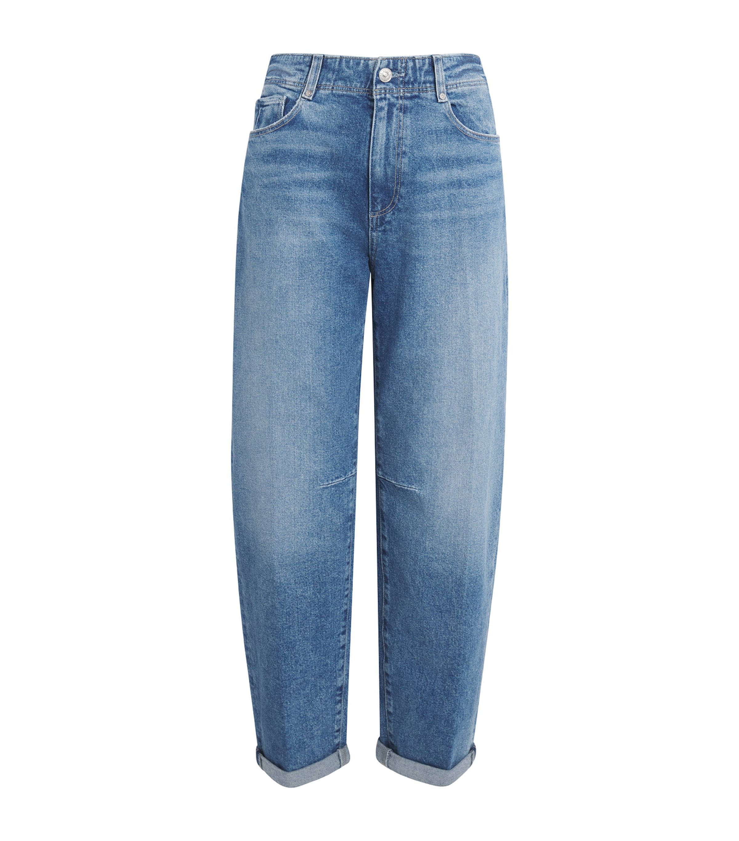Paige Alexis Roll-cuff Barrel Jeans
