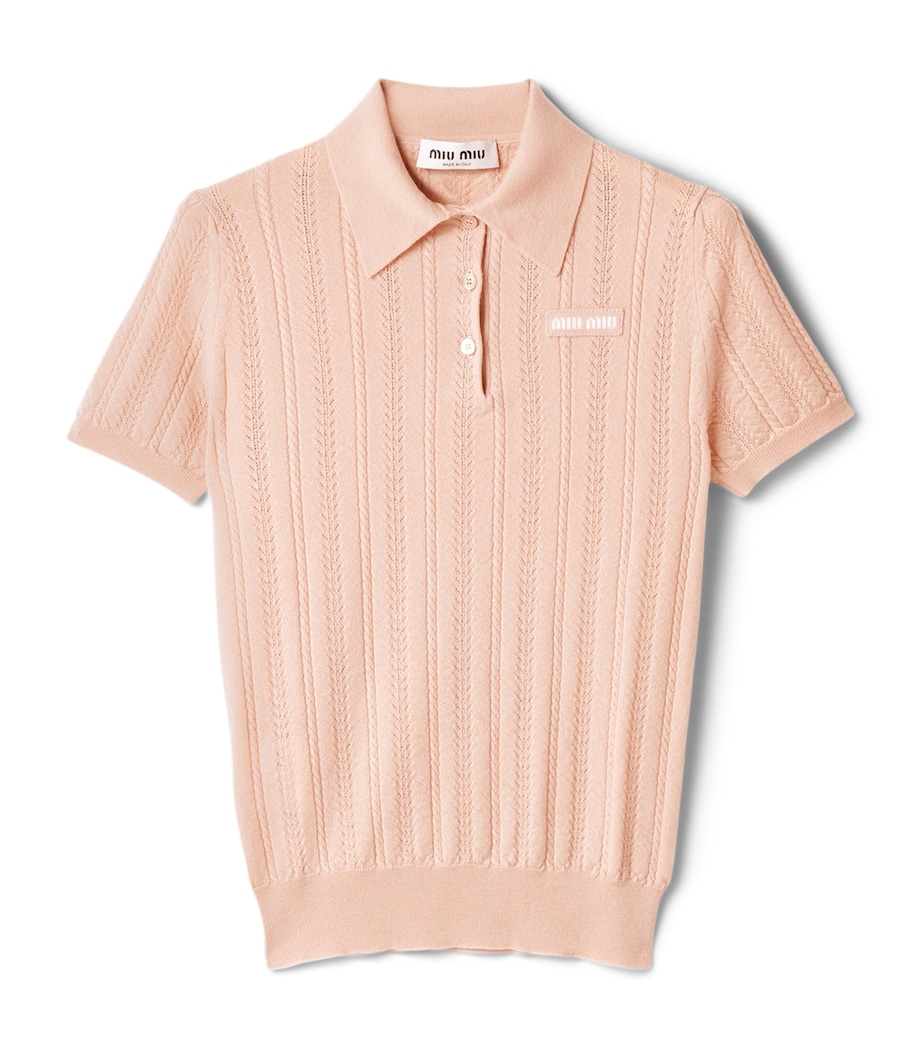 Cashmere Polo Sweater F0236 Image 1