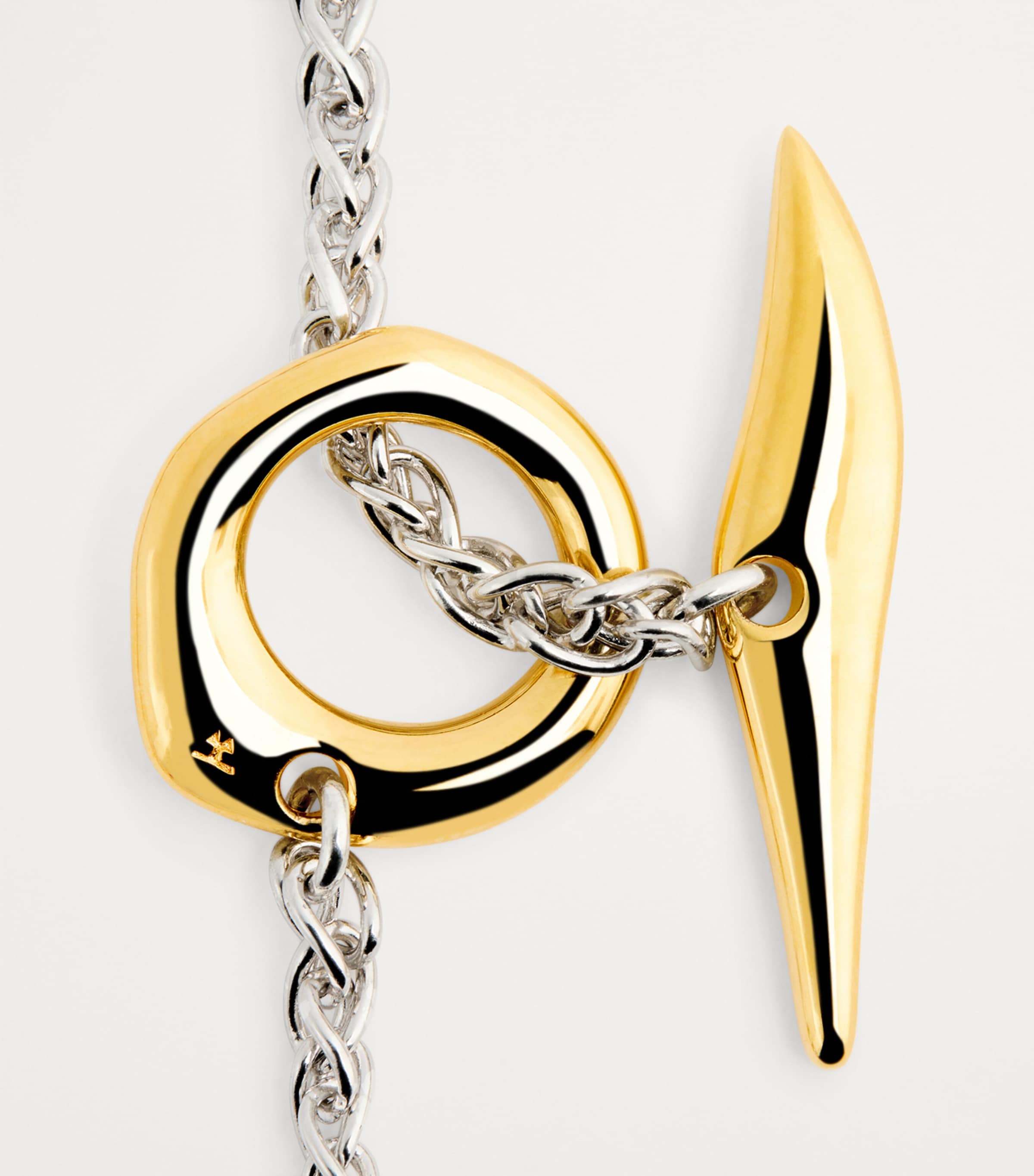 Sterling Silver and Gold Robin Bracelet S925 / 18K GOLD P Image 6