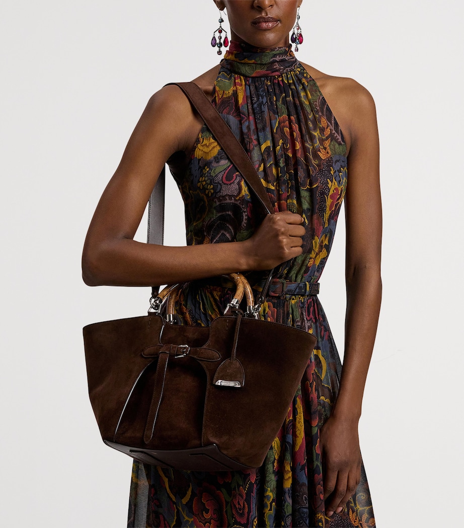 Suede Ralph Tote Bag MOCHA Image 9