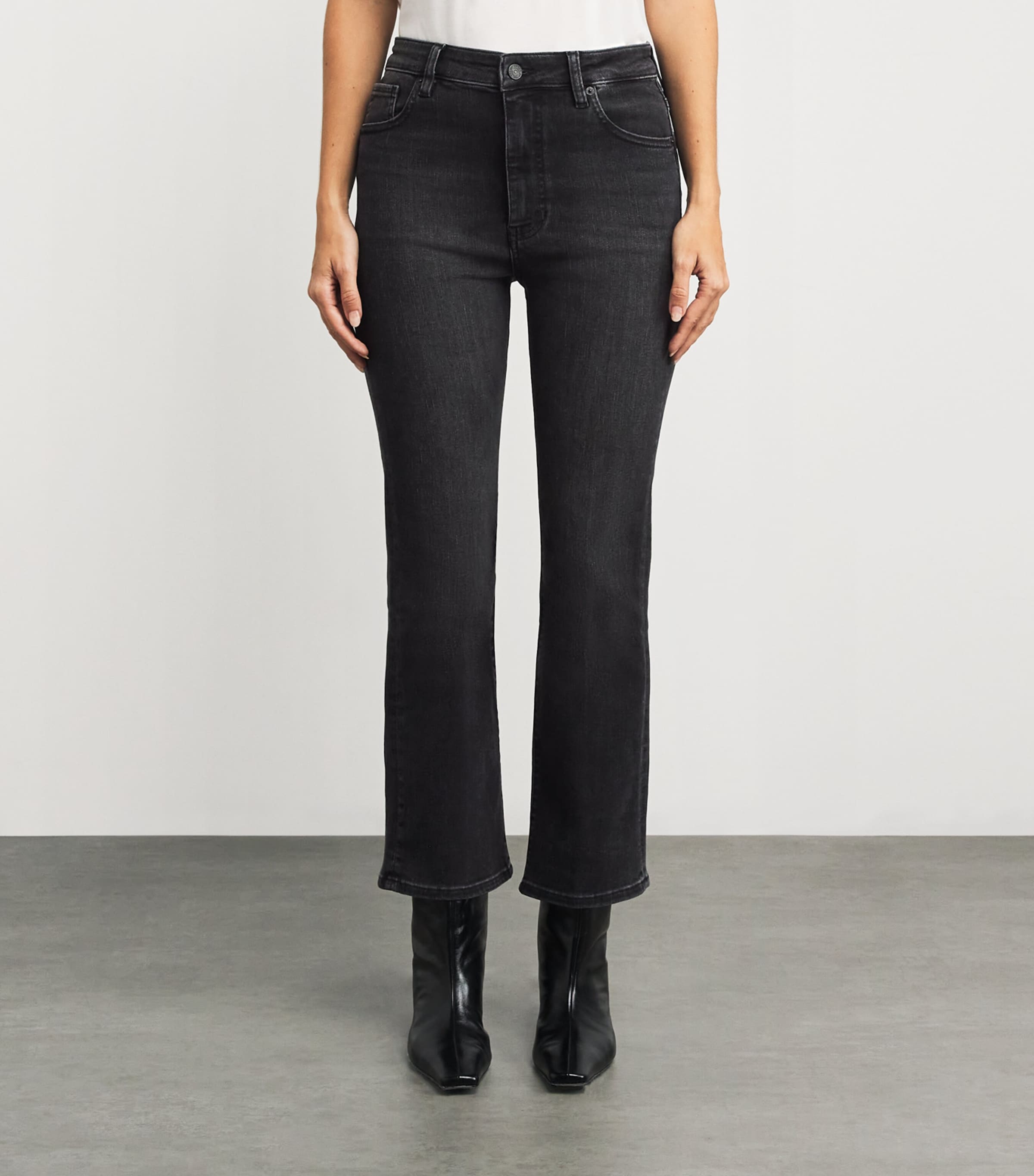 The Reboot Crop Bootcut Jeans STARSHIP Image 3