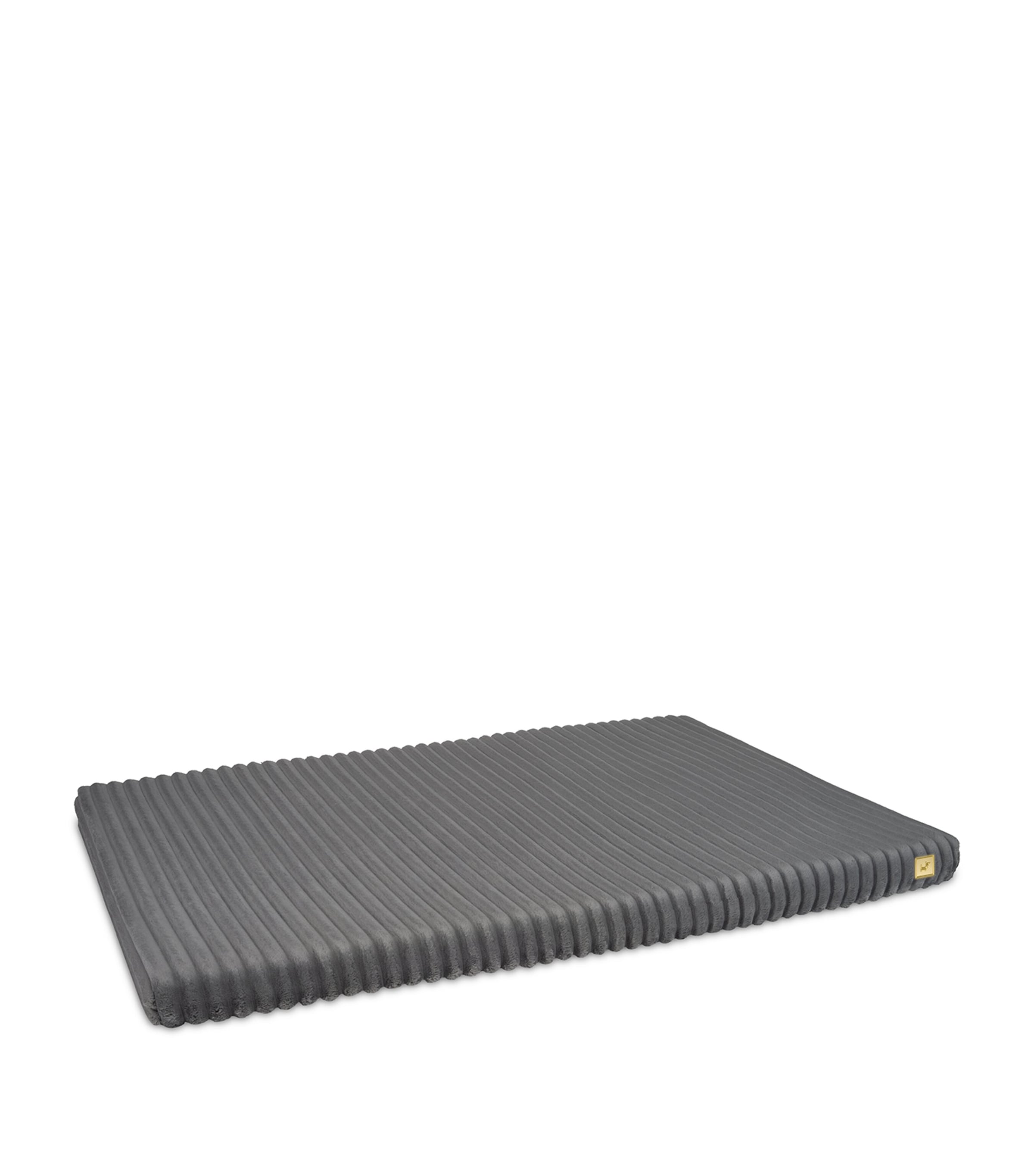 Large Organic Orthopaedic Dog Mattress GREY Image 1