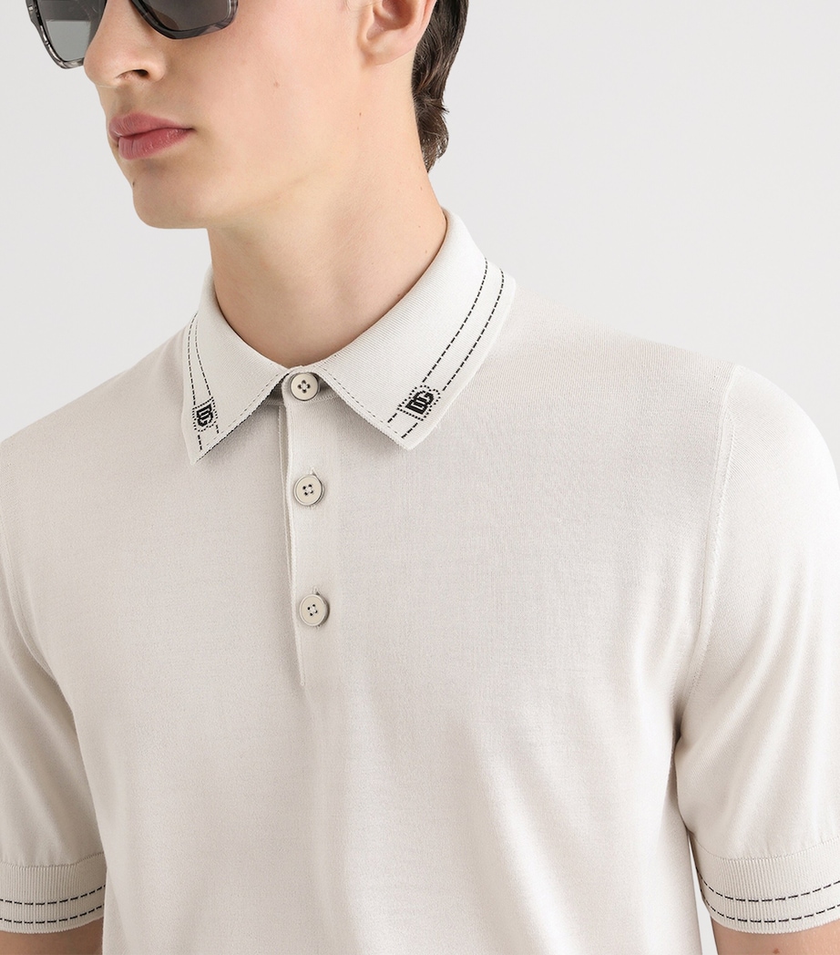 Silk Polo Shirt W0001-NATURAL W Image 4