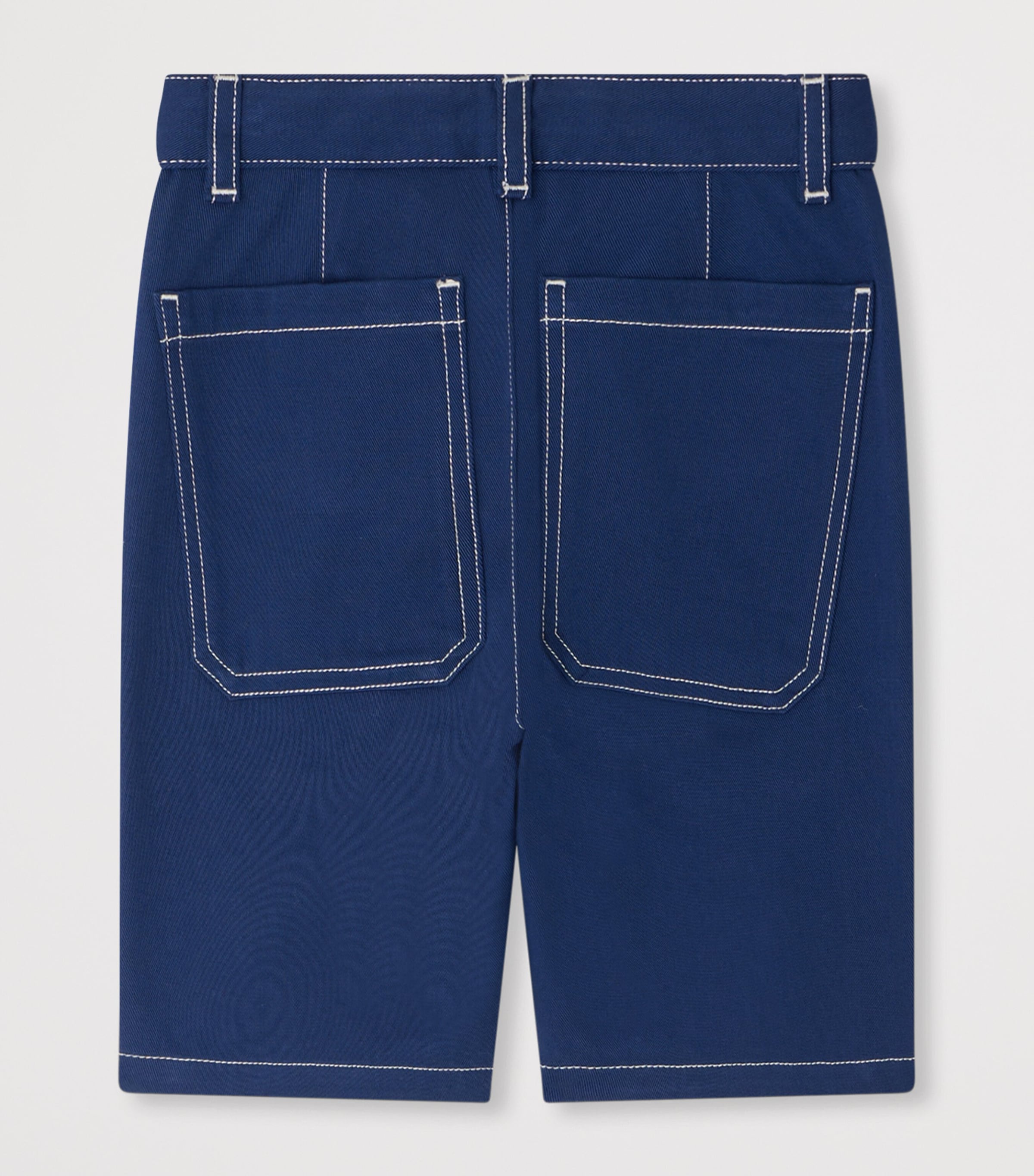 Bonpoint x Maison Kitsuné Denim Elzo Shorts (4-14 Years) Bleu De Prusse Image 2