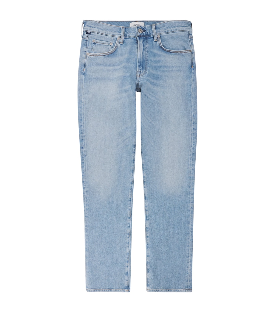 Citizens of Humanity Mens Gage Perform Straight Jeans Light Wash Image 1