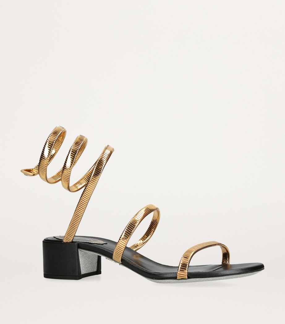 René Caovilla Leather Juniper Sandals 40 Harrods AT