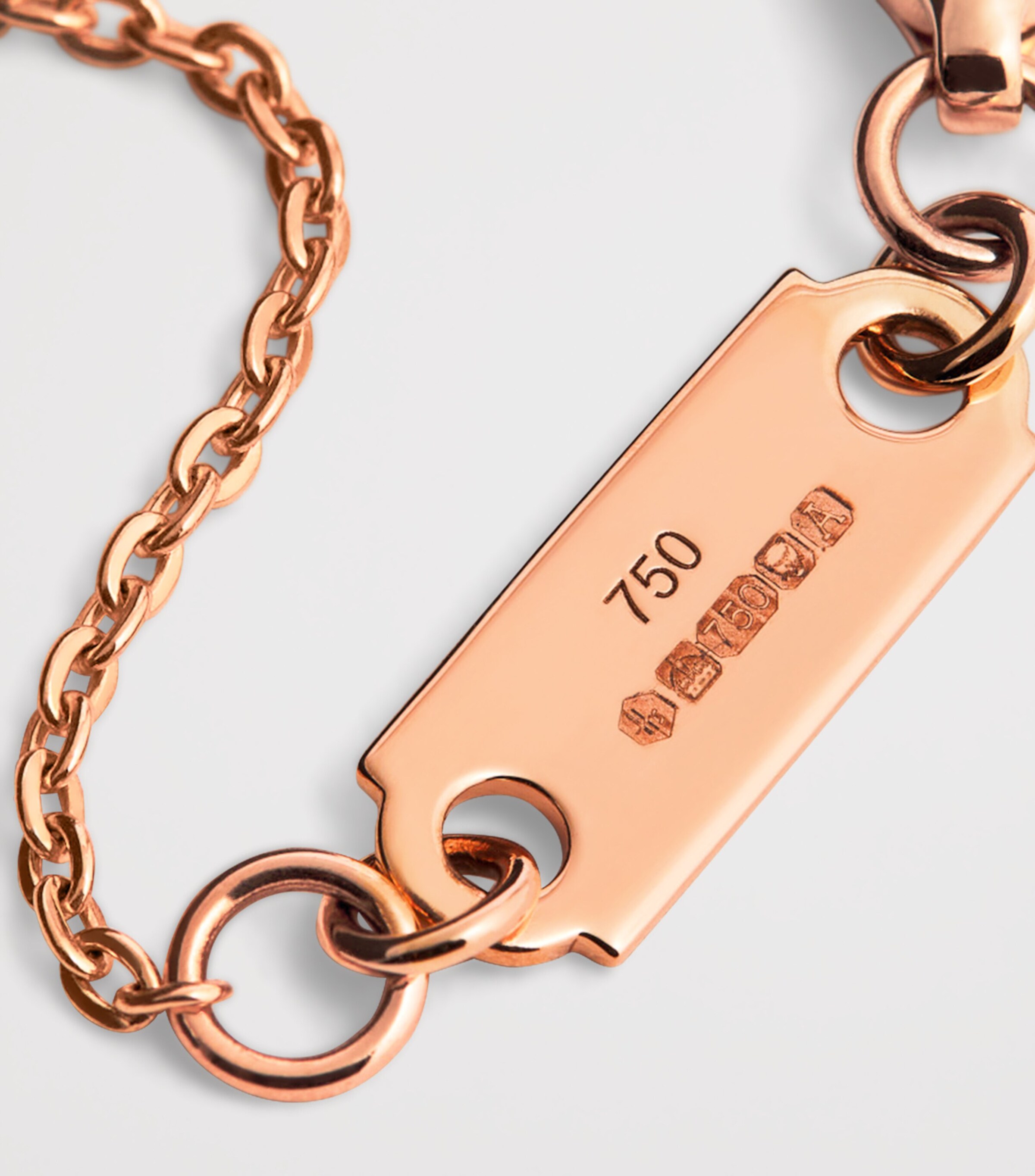 Rose Gold and Diamond Graduating Pendant Necklace (0.50ct) ROSE GOLD Image 4