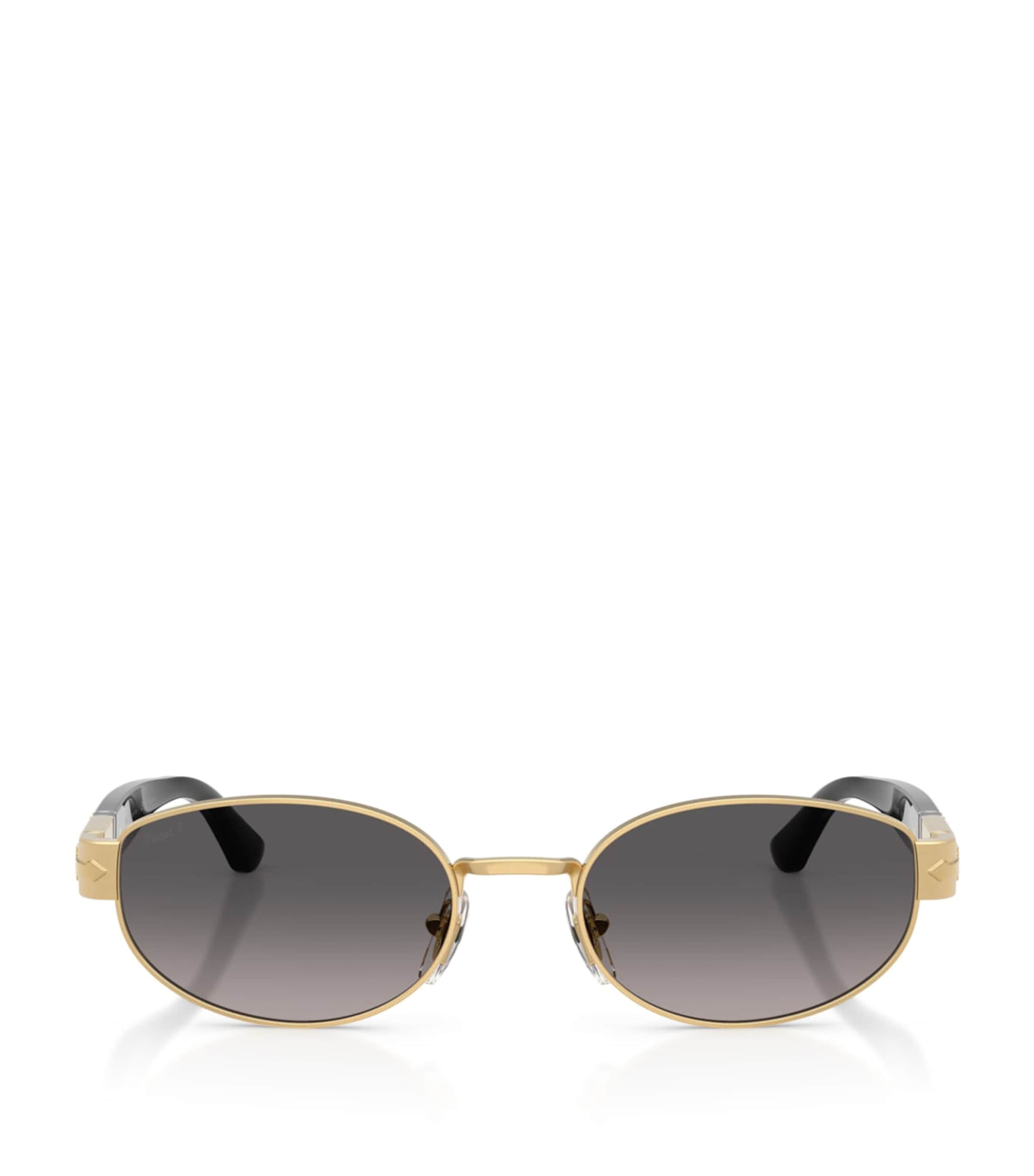 Persol PO1024S Oval Sunglasses Gold Image 1