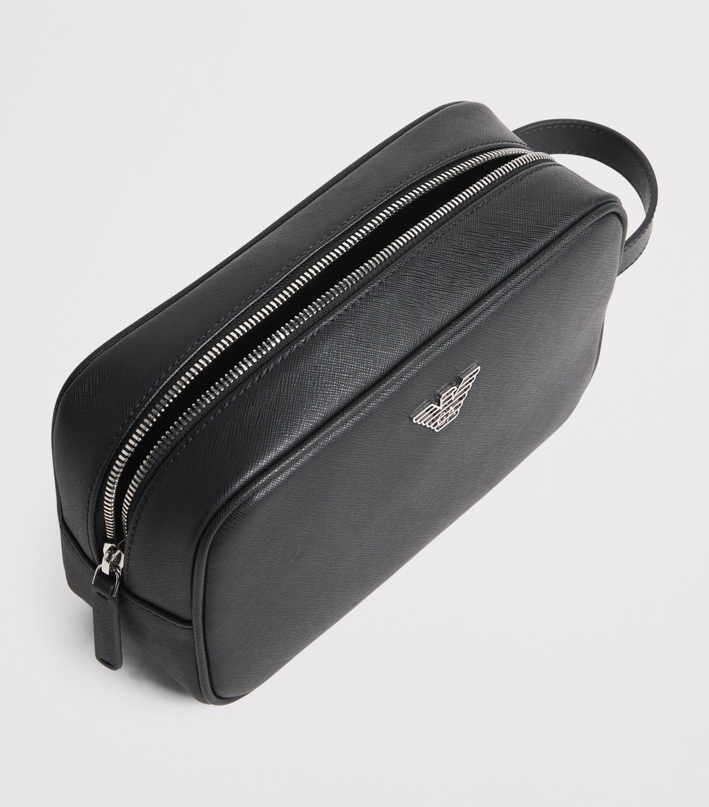 Emporio Armani Faux Leather Wash Bag | Luggage | Wash Bags | Designers | Emporio Armani Emporio Armani Faux Leather Wash Bag | Luggage | Wash Bags | Designers | Emporio Armani