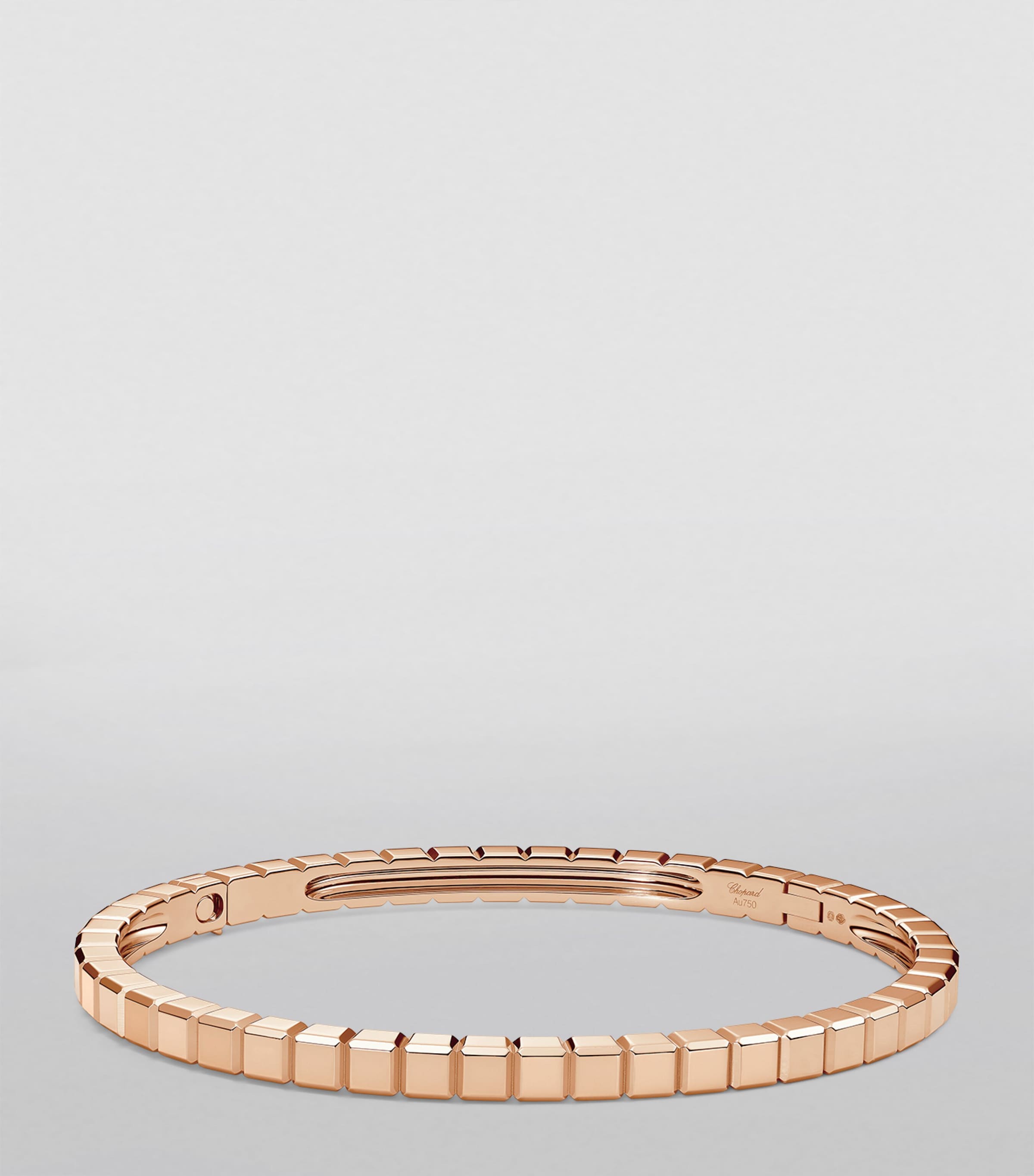 Rose Gold Ice Cube Bangle 18K ROSE GOLD Image 2