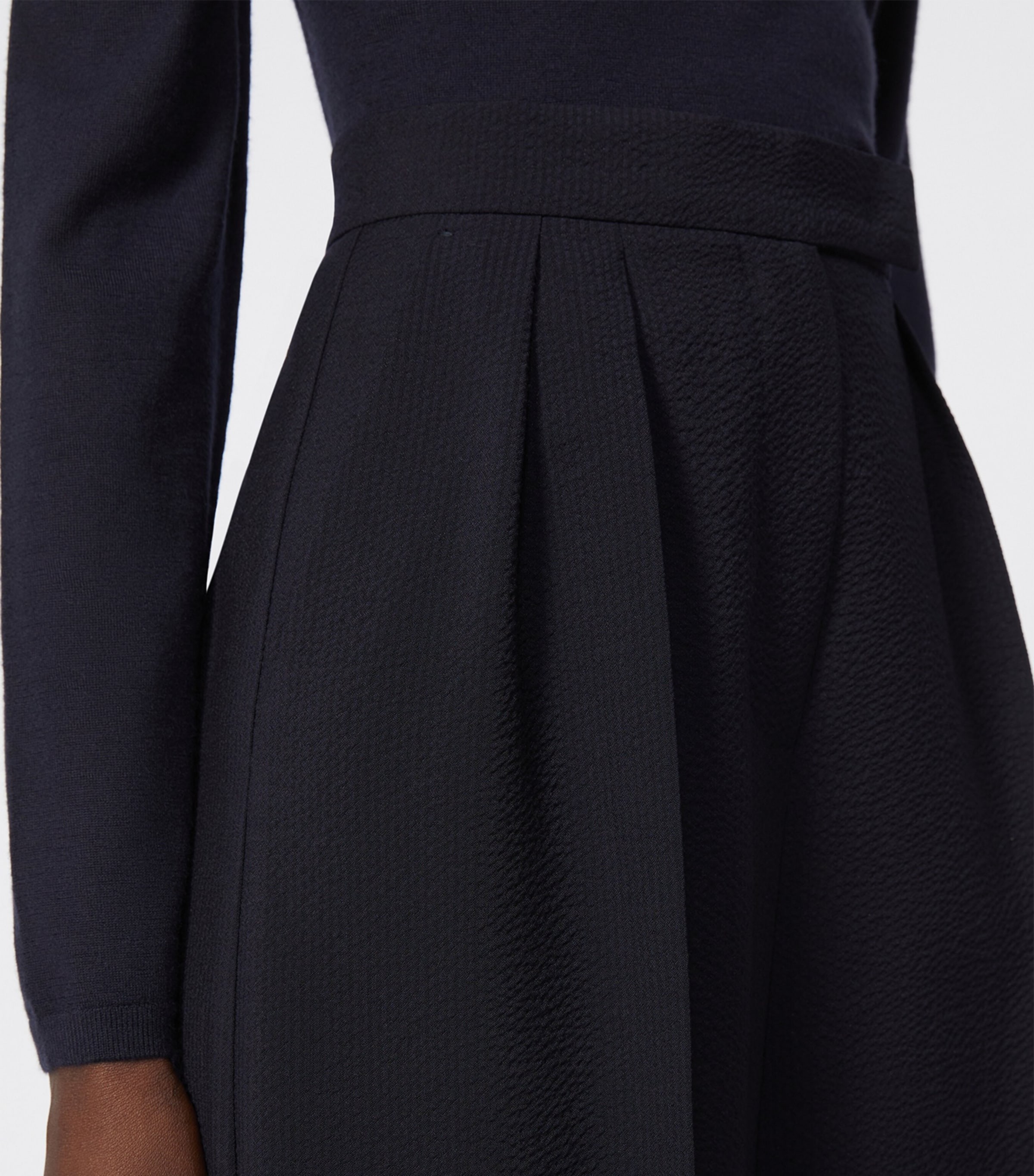 Wool-Blend Wide-Leg Trousers ULTRAMARINE Image 5