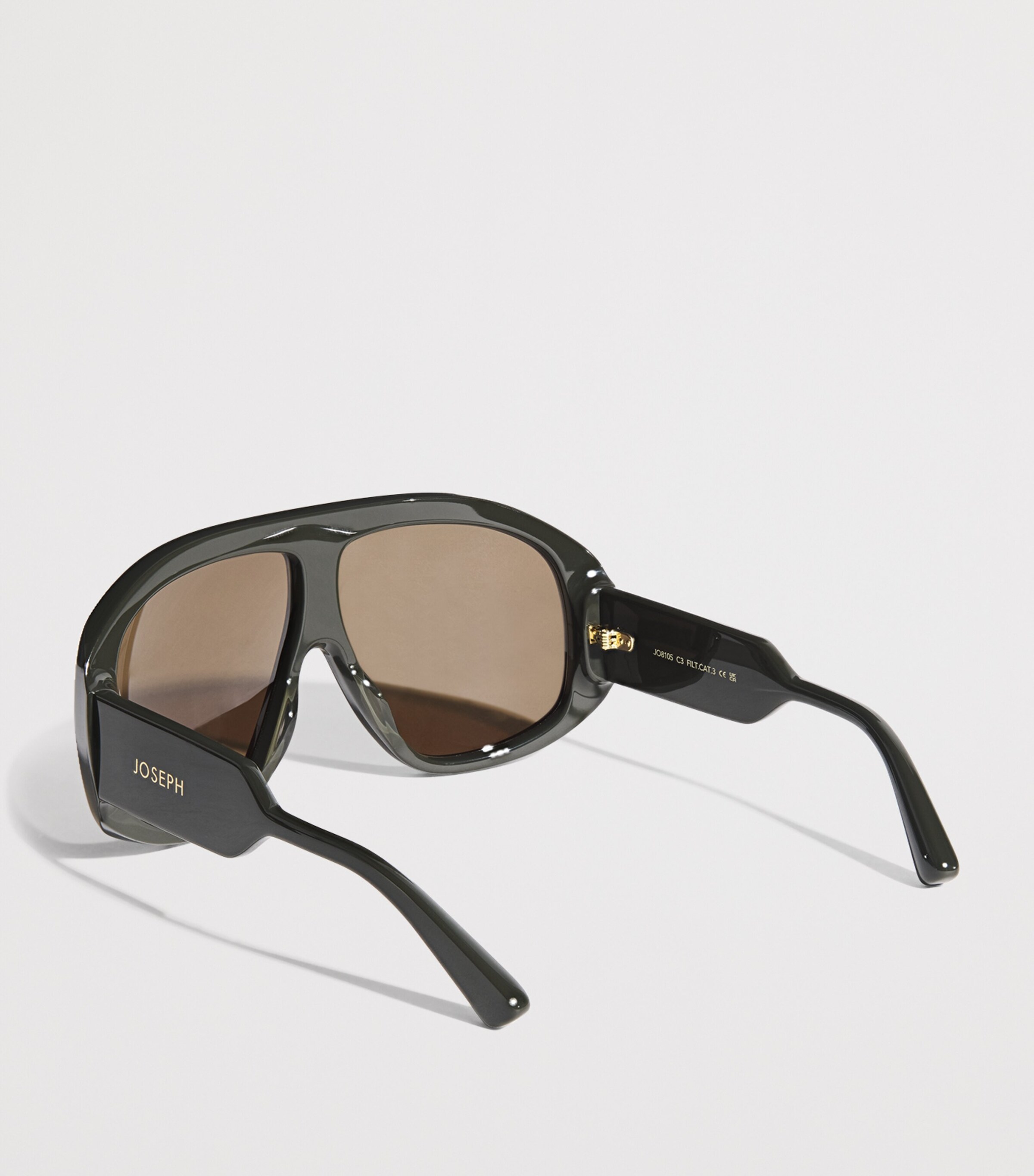 Joseph Aviator Atlas Sunglasses Graphite Image 3