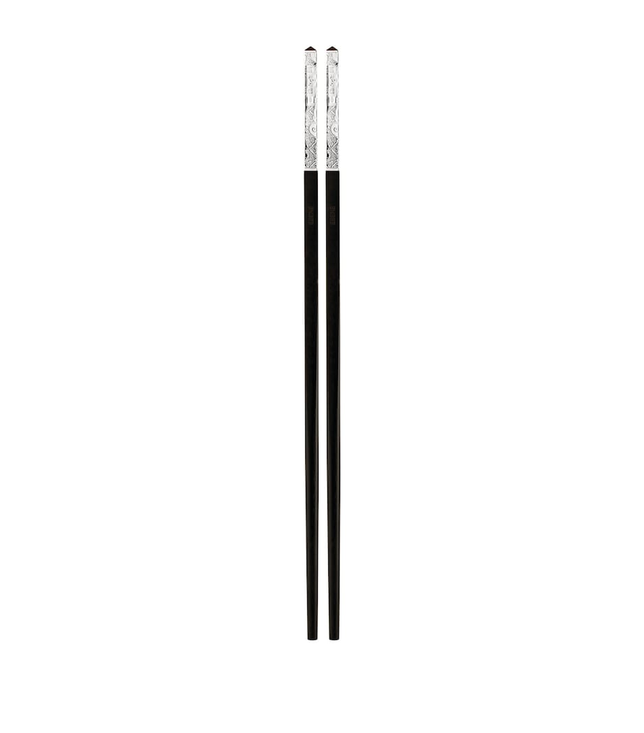 Silver-Plated Chinese Jardin d’Eden Chopsticks SILVER Image 1