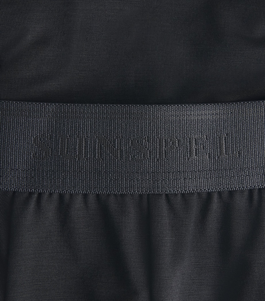 Sunspel Mens Stretch-Tencel Trunks Bkaa Black Image 5
