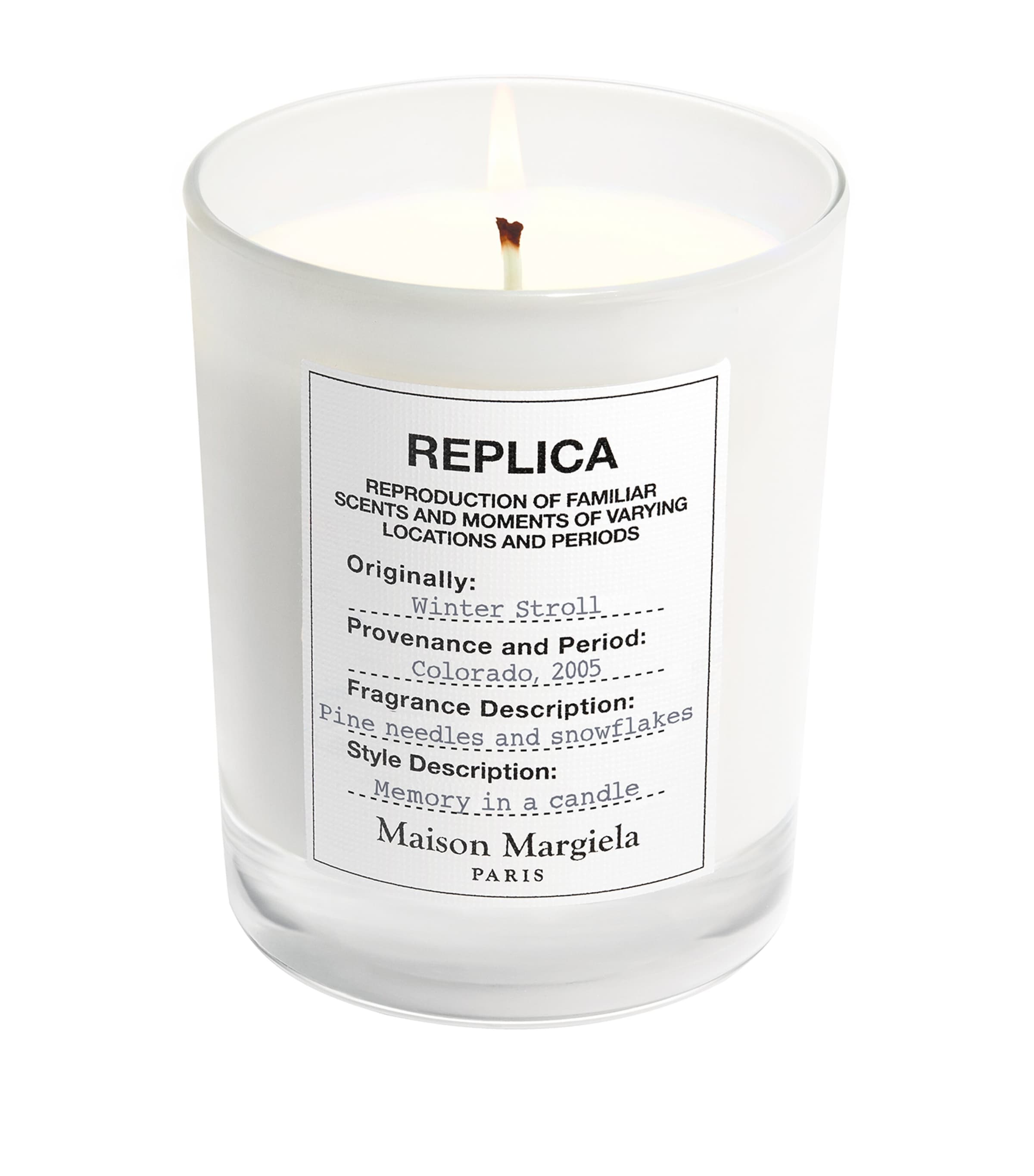 Maison Margiela Replica Winter Stroll Candle (165g) | Harrods US