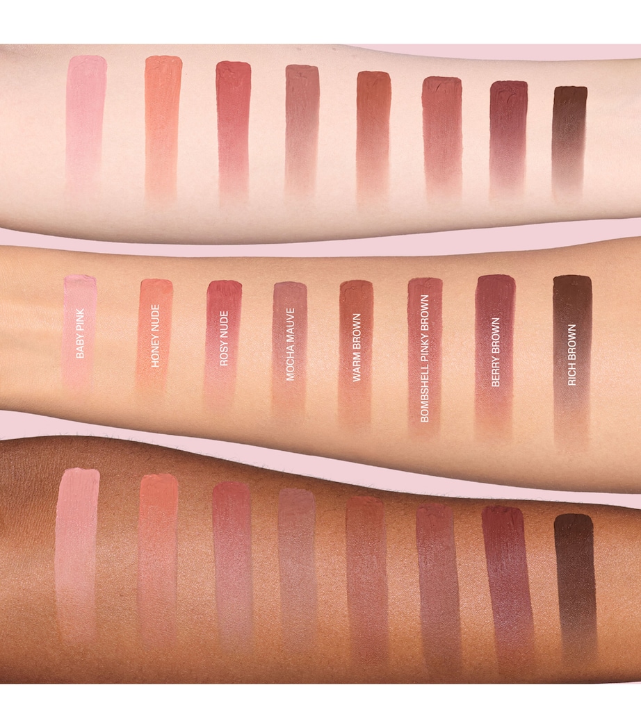 Huda Beauty Liquid Matte Mousse Lip Cream Baby Pink Image 3