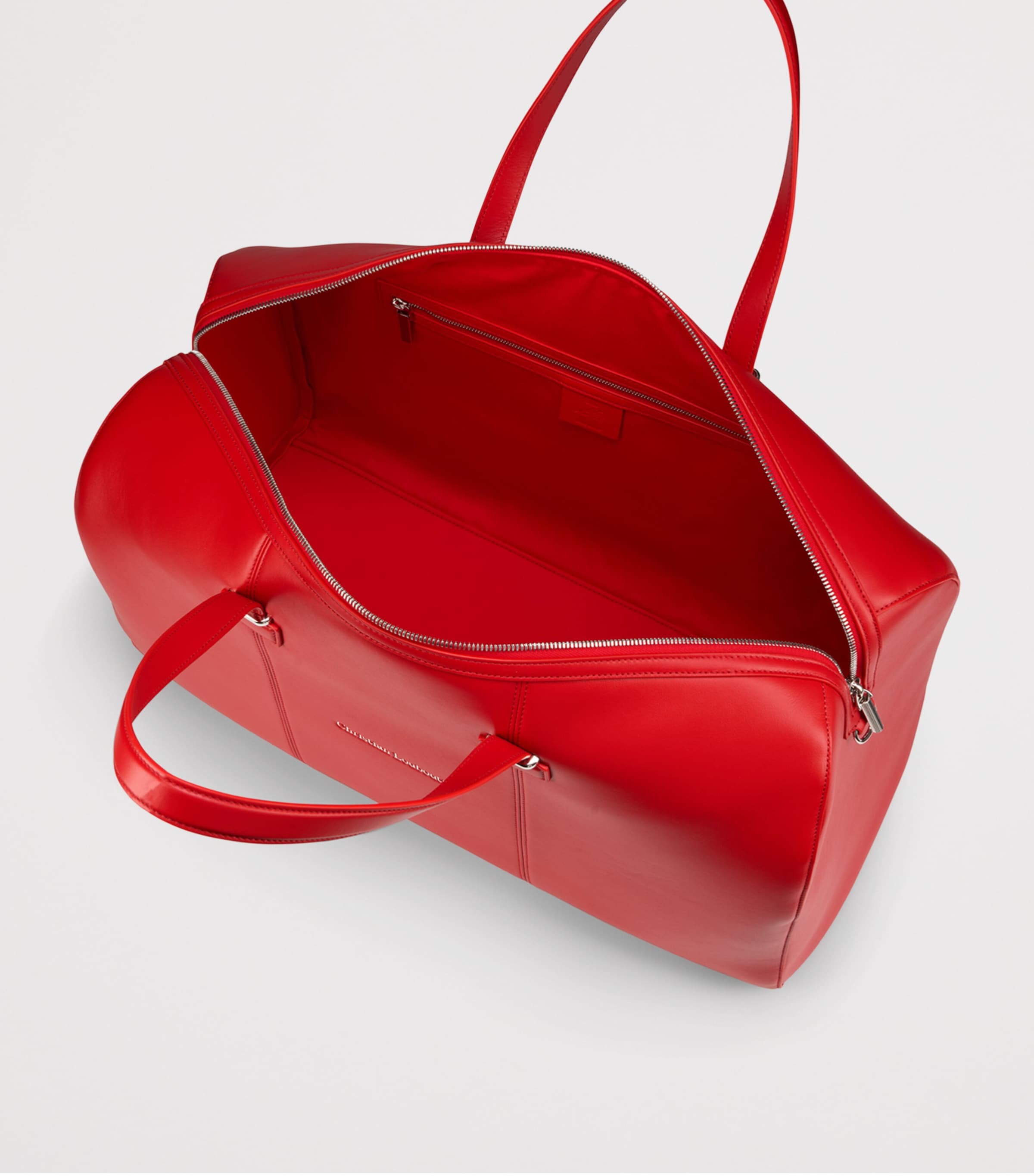 Christian Louboutin Tactical Leather Duffle Bag Image 6