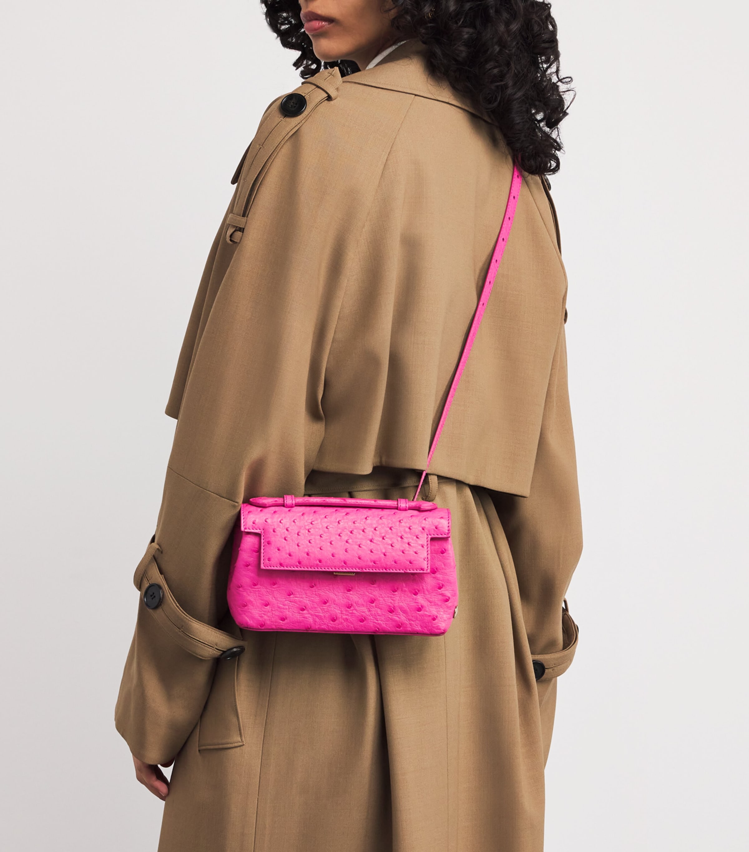 Analeena Ostrich Leather Top-Handle Bag | Women Bags | Belt Bags | Crossbody Bags | Mini Bags | Top Handle Bags Analeena Ostrich Leather Top-Handle Bag | Women Bags | Belt Bags | Crossbody Bags | Mini Bags | Top Handle Bags