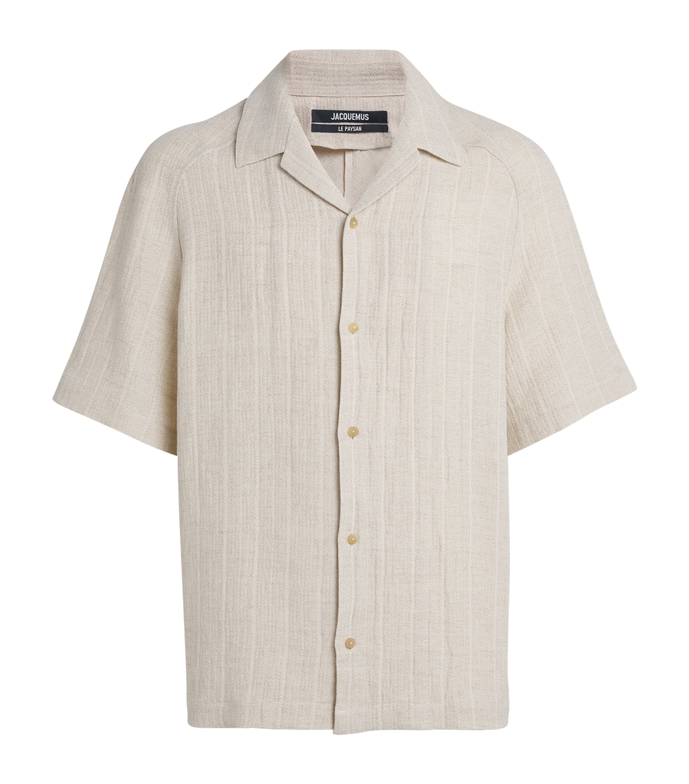 Jacquemus Short-sleeve Shirt In Neutral