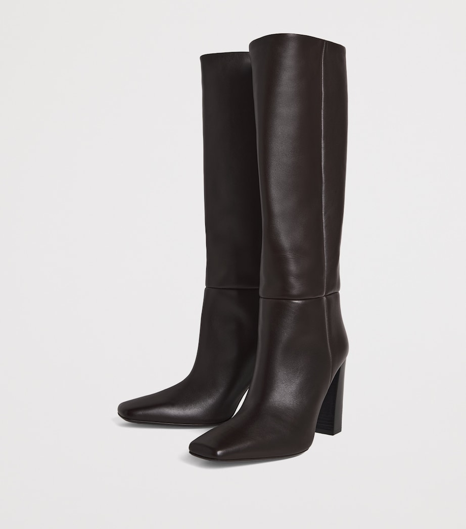 Brioni Calfskin Knee-High Boots 105 Image 3