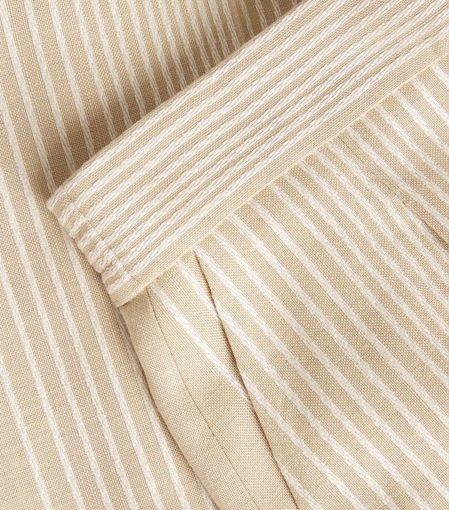 Embroidered Stripe Alanel Trousers AFFOGATO/IVORY Image 5