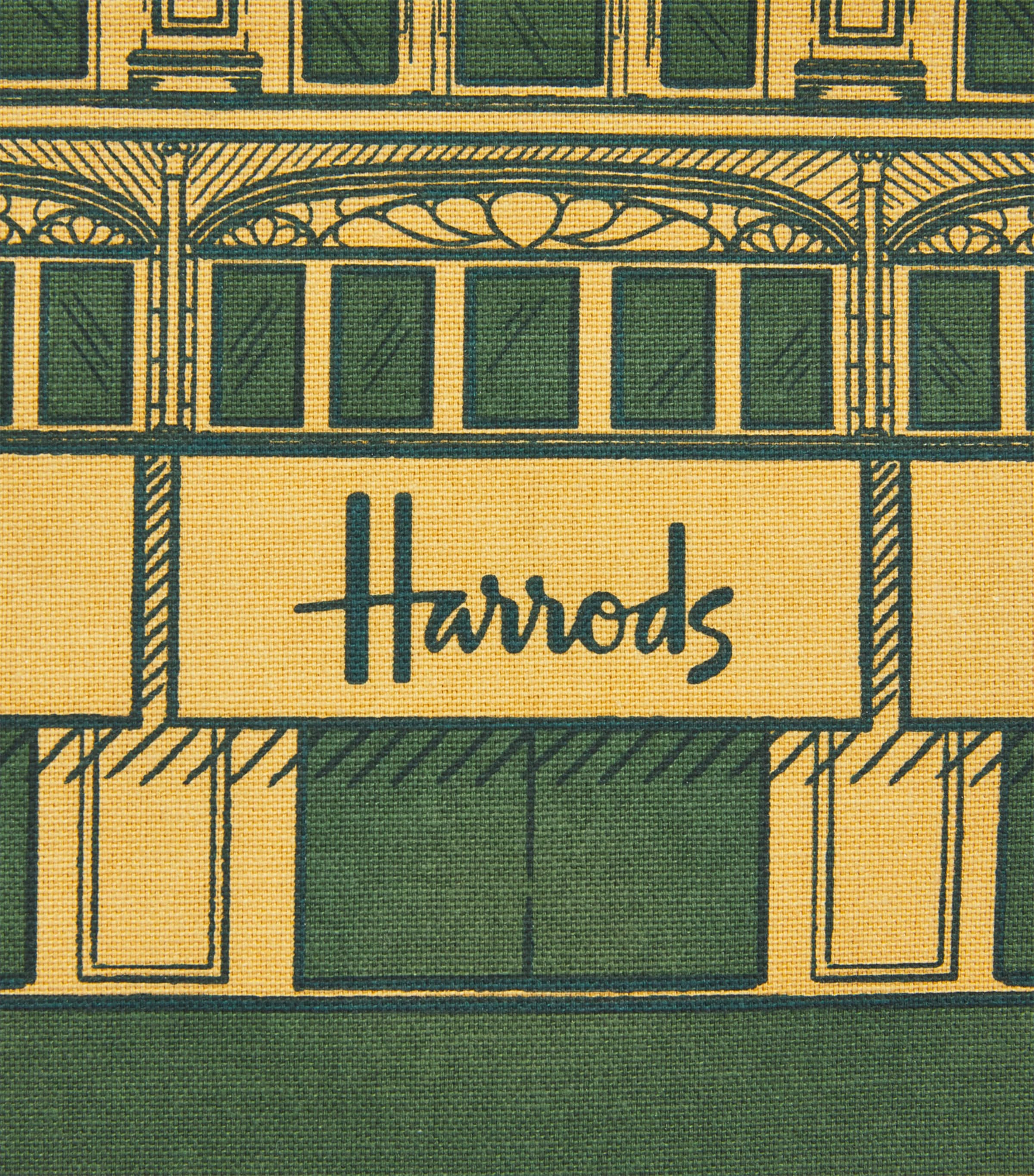 Harrods Legacy Tea Towel Green Image 2