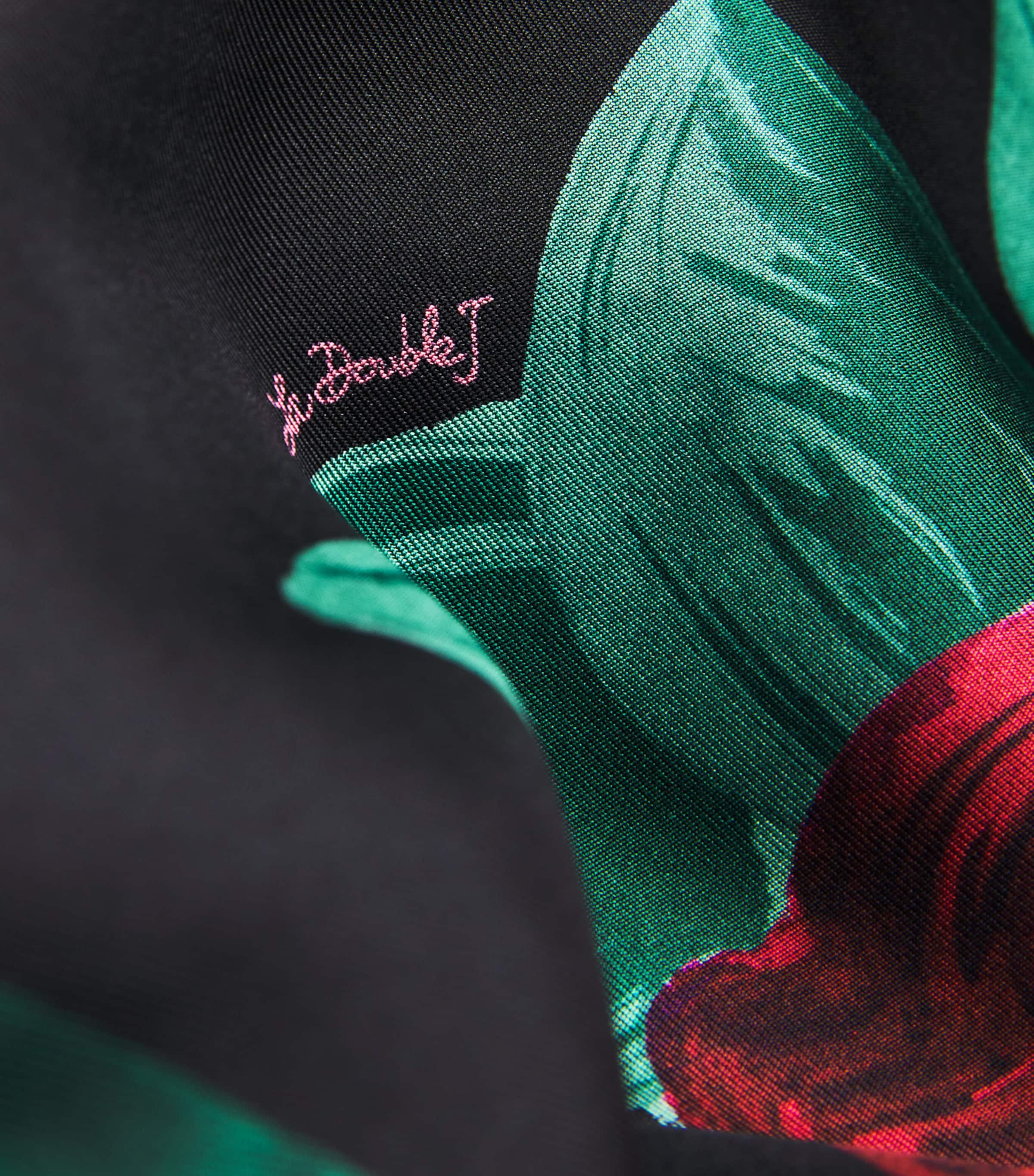 Silk Floral Make An Exit Blouse BL01PEONY Image 5