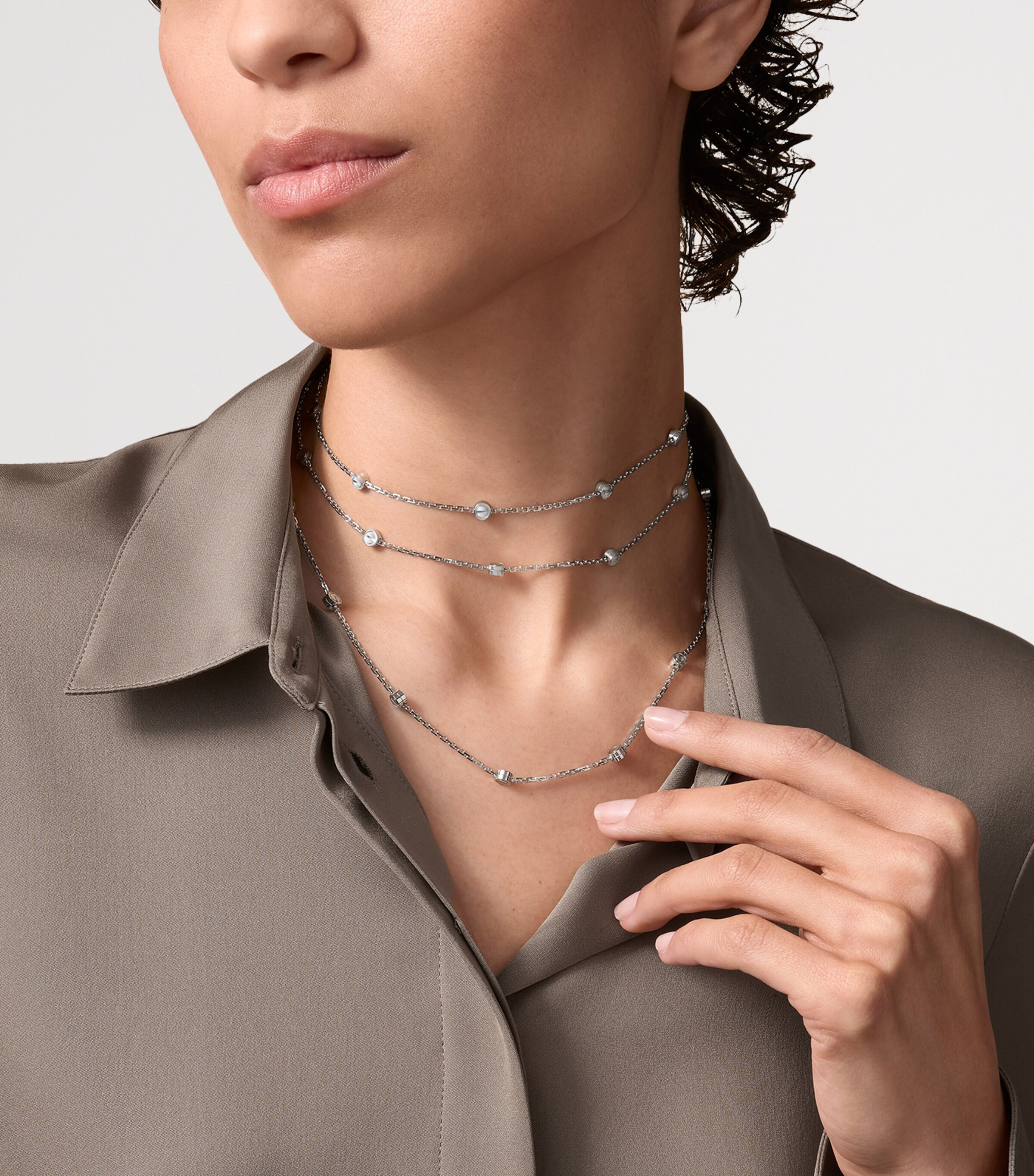 Cartier White Gold LOVE Multi-Wear Necklace White Gold Image 4