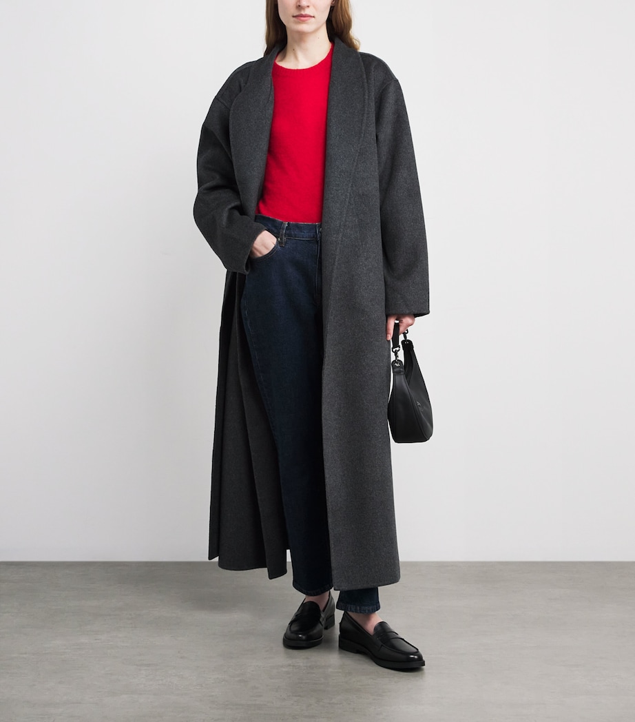 Alpaca-Blend Knitted Vest TRUE SCARLET RED Image 2