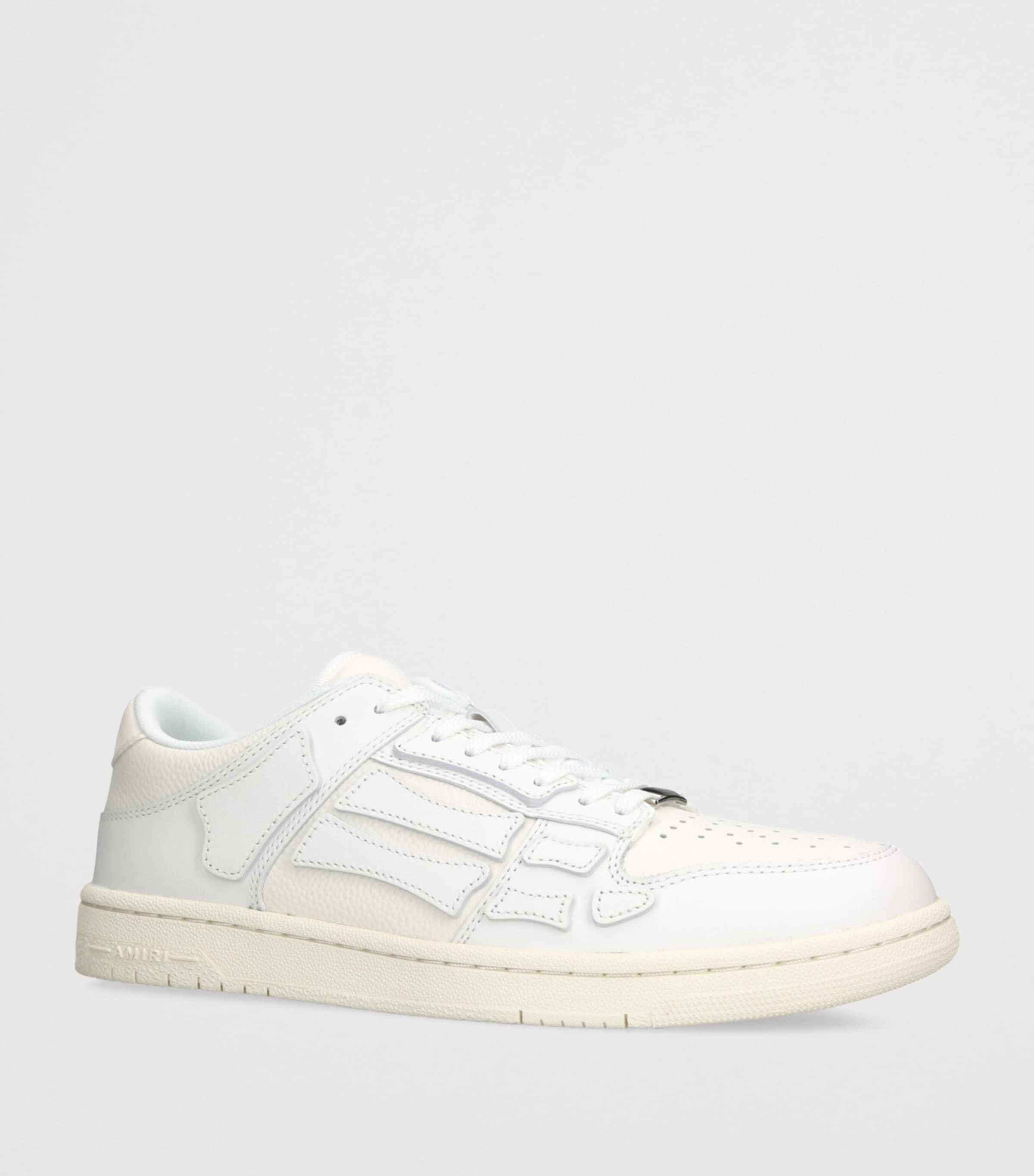 Leather Skel Top Low Sneakers BONE Image 3