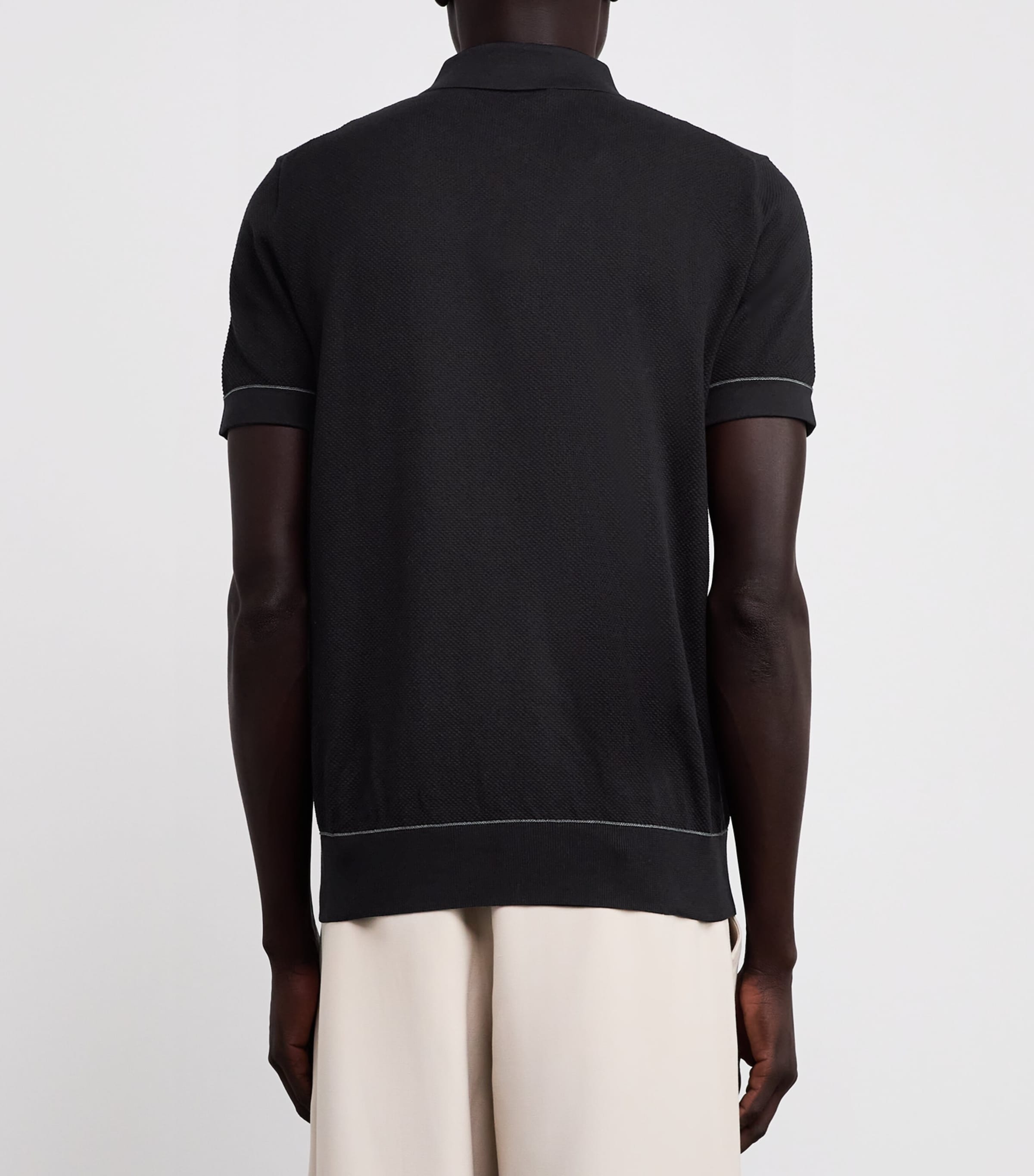 Sea Island Cotton Polo Shirt 1012 Image 4