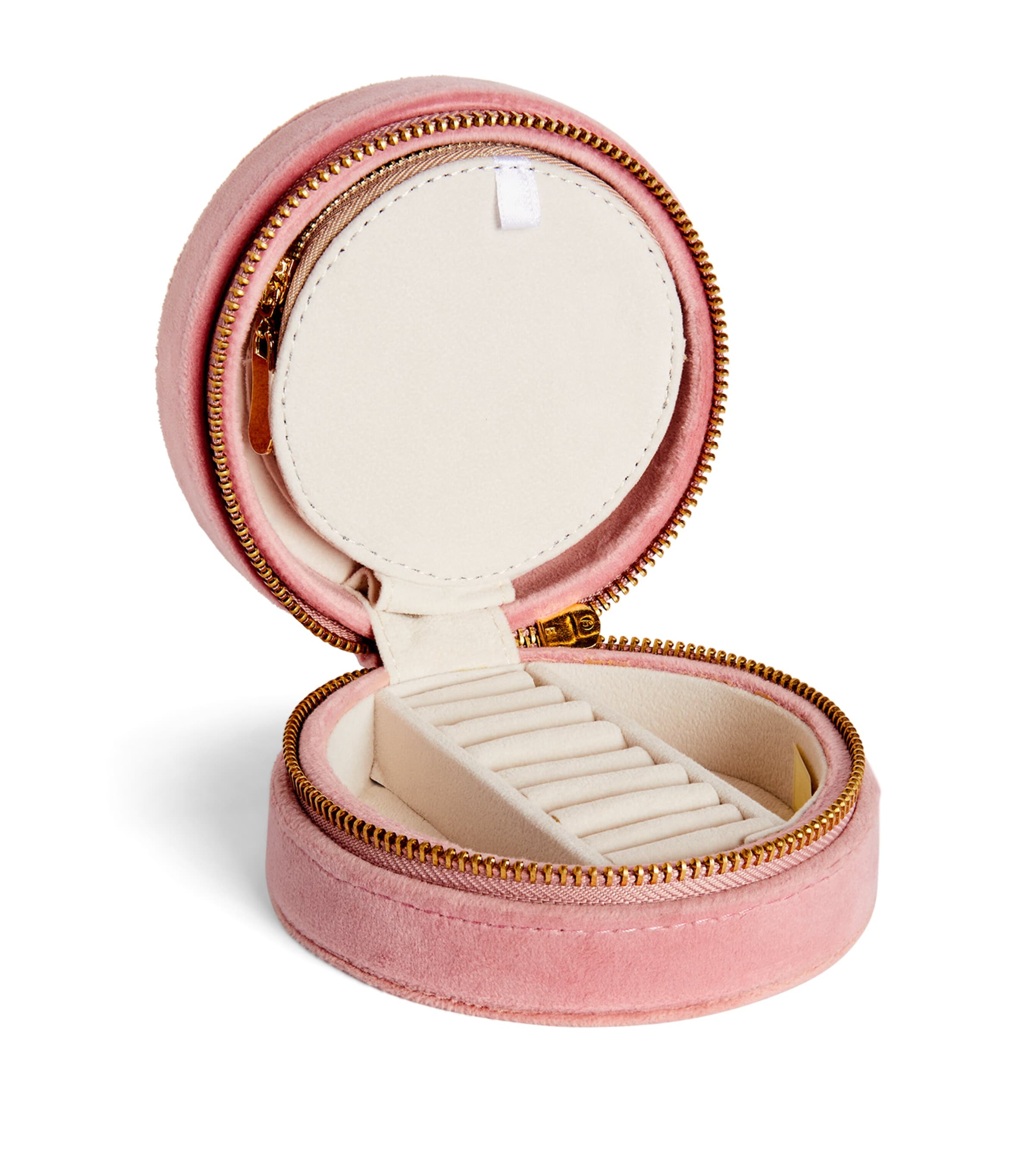 L'ATELIER NAWBAR Velvet Psychedeliah Jewellery Box Pink Image 3
