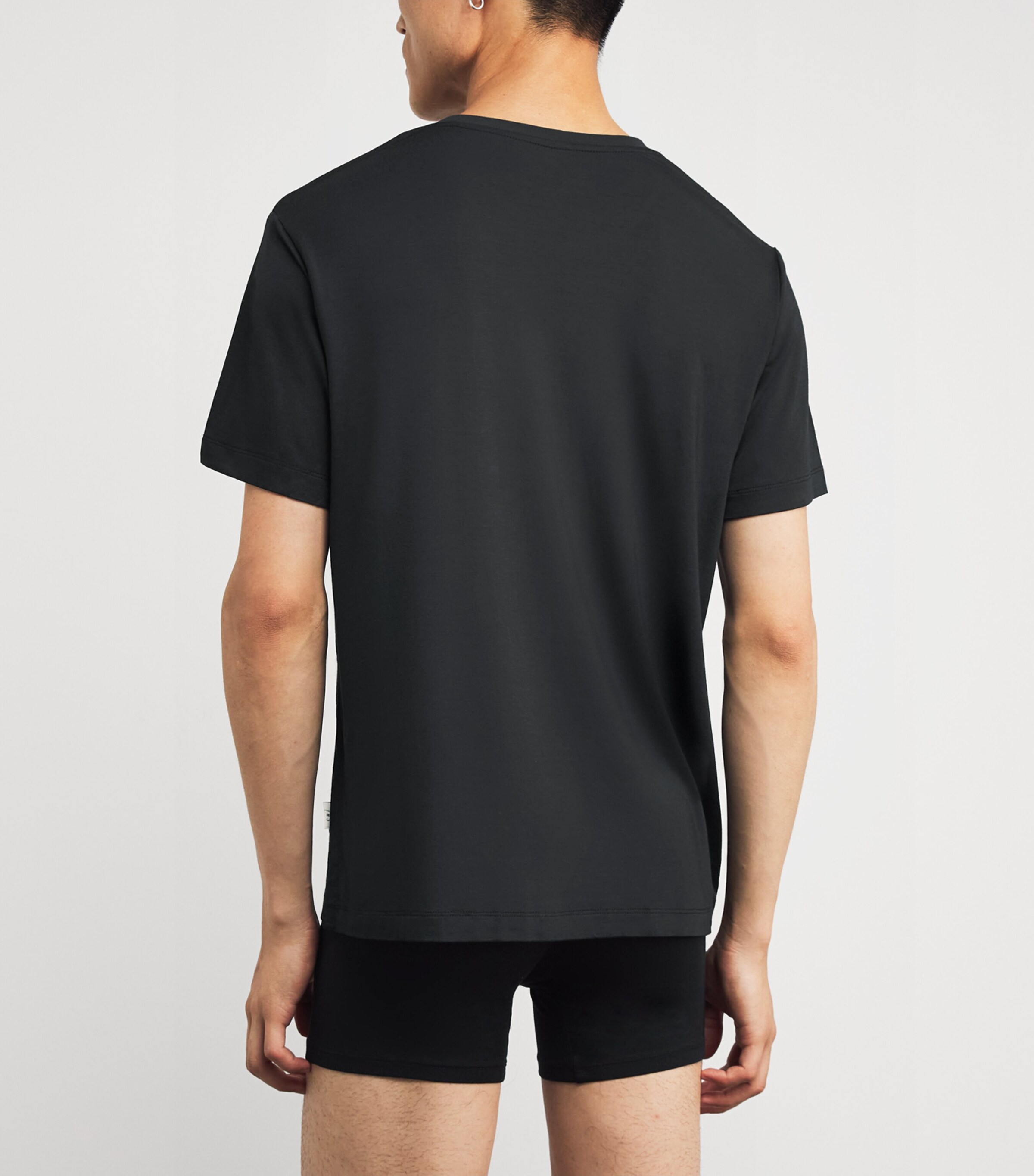 CHÉ Mens Modal-Blend Body T-Shirt Black Image 3