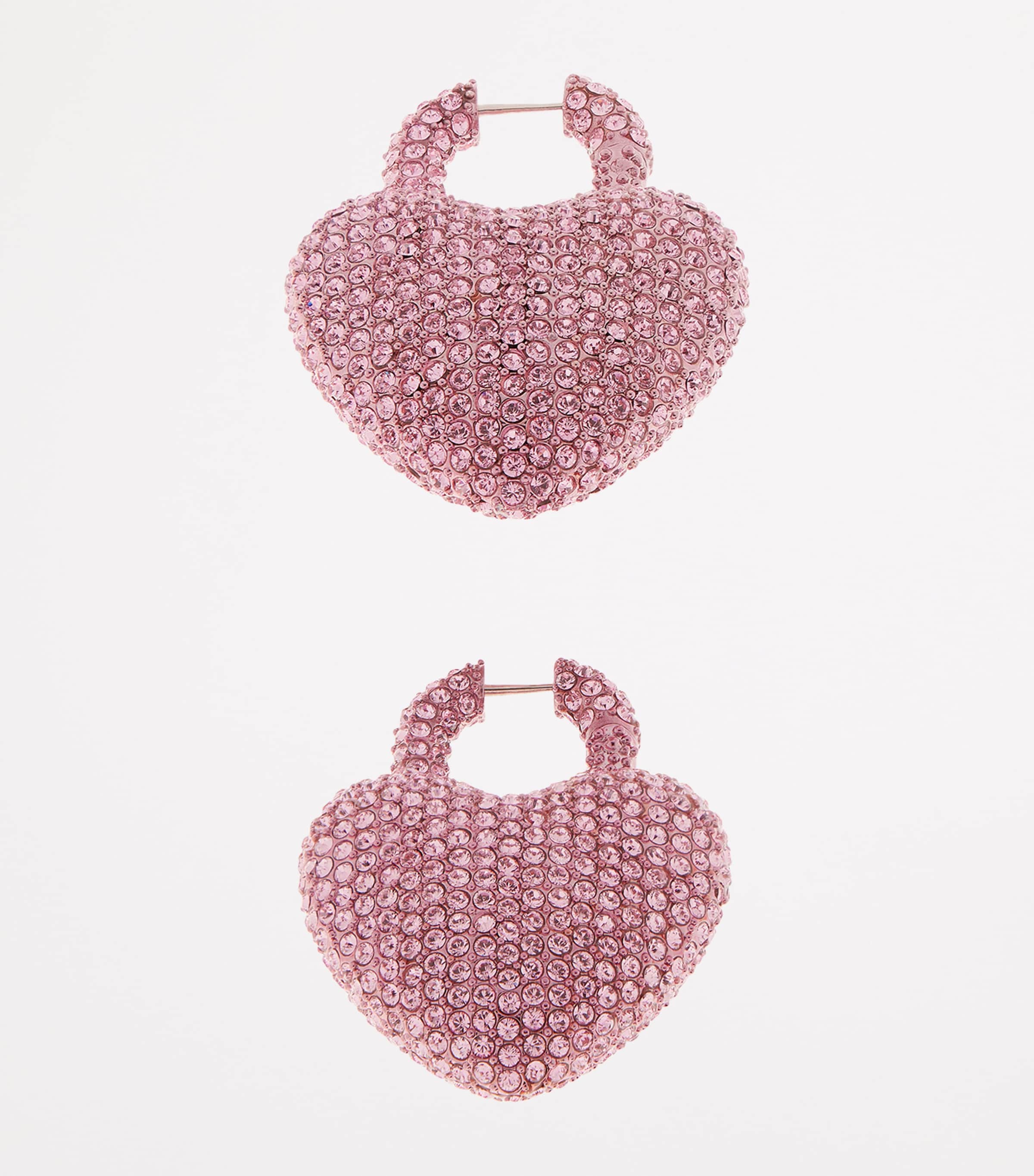 【Balenciaga】Minnie XL ピアス シャイニーピンク Balenciaga XL Minnie Earrings | Harrods UK