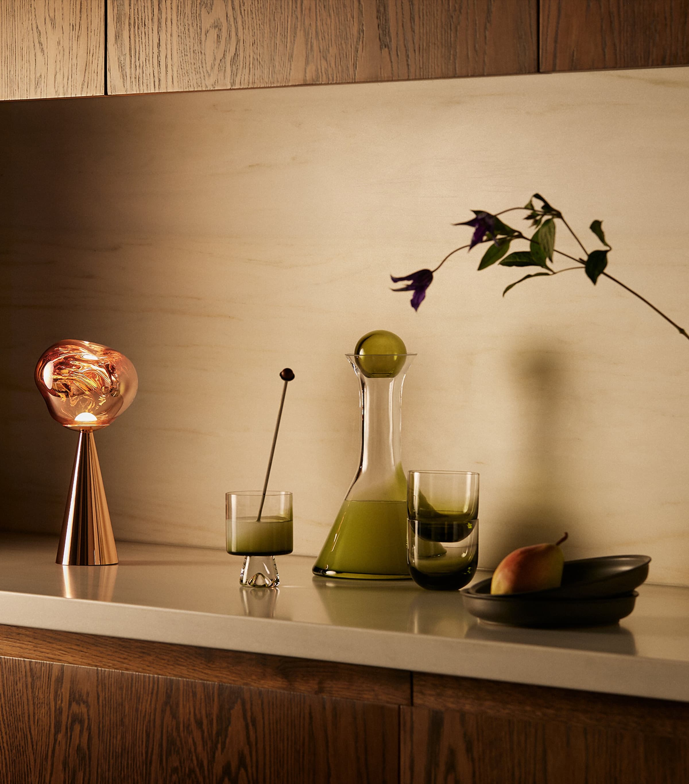 Portable Melt Table Lamp COPPER Image 6