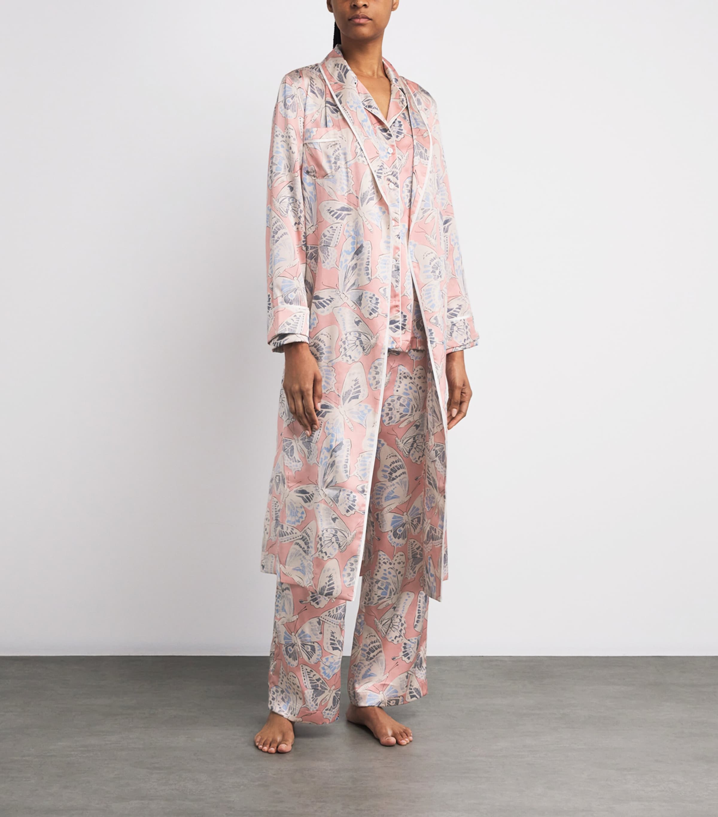 Silk Brindisi Robe PIN/PINK Image 2