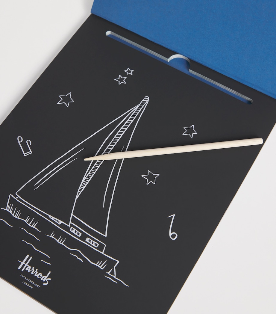 Sunday Afternoon Scratch Art Pad BLACK Image 2