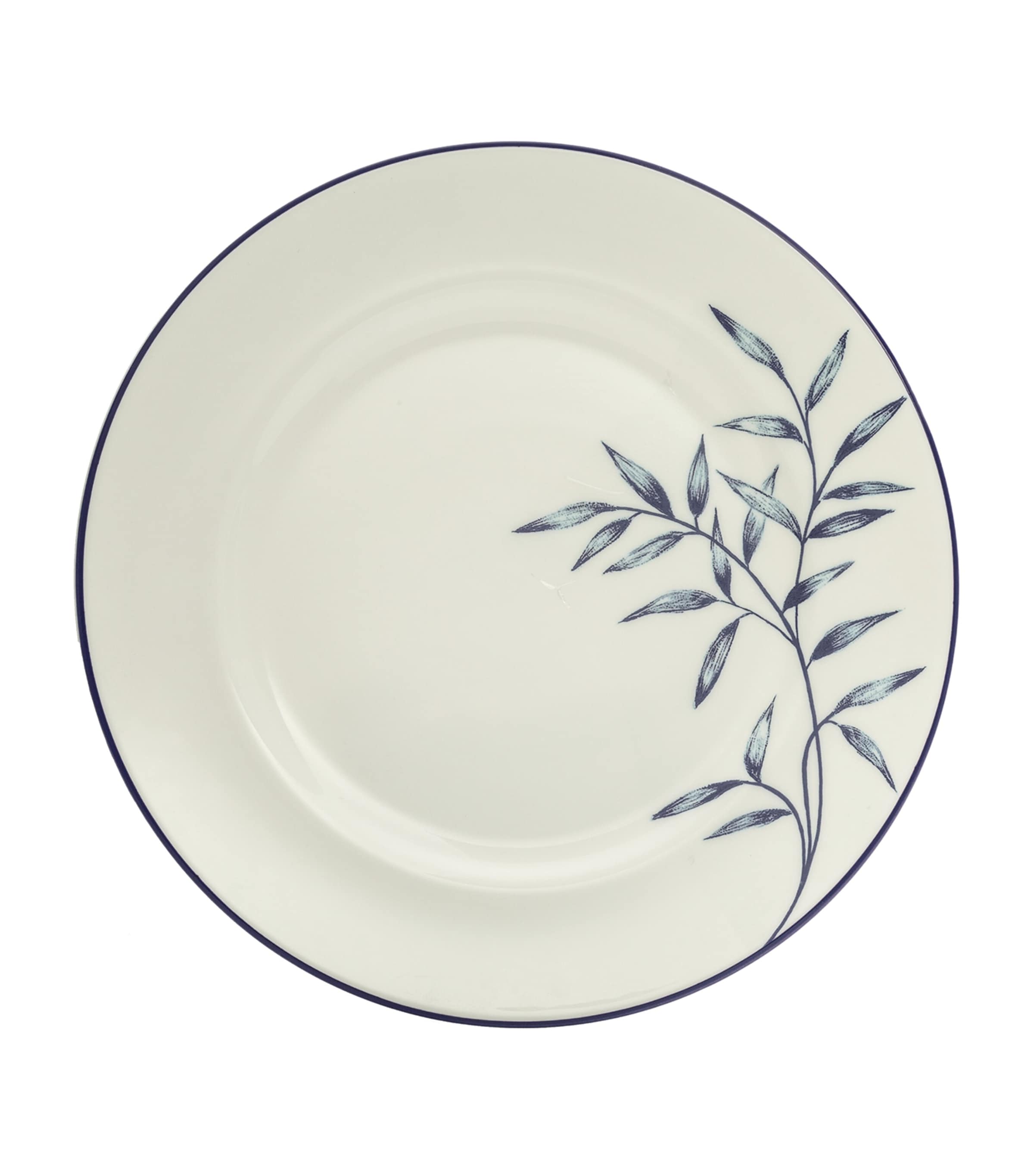 Halcyon Days X Nina Campbell Serengeti Plate In White