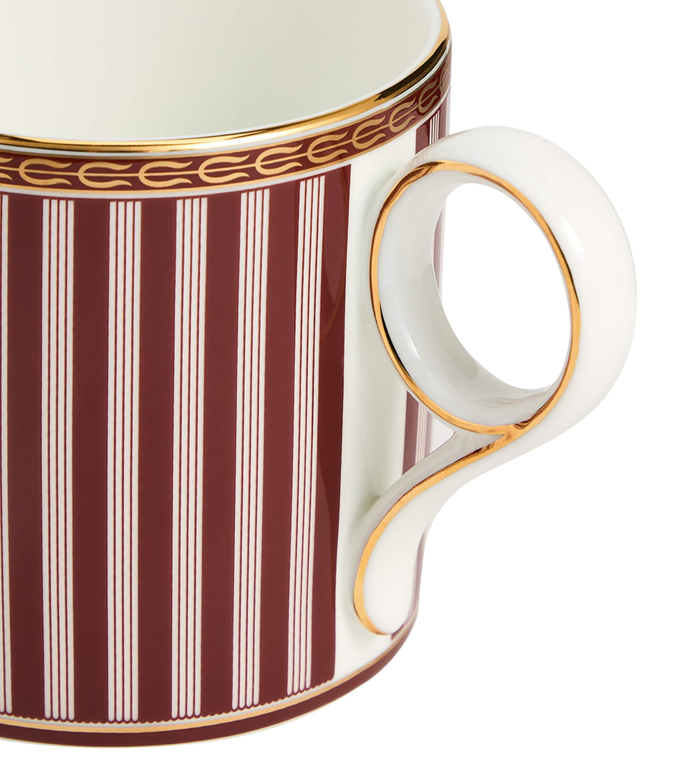 Wedgwood Bone China Red Splendour Mug (330ml) Red Image 4