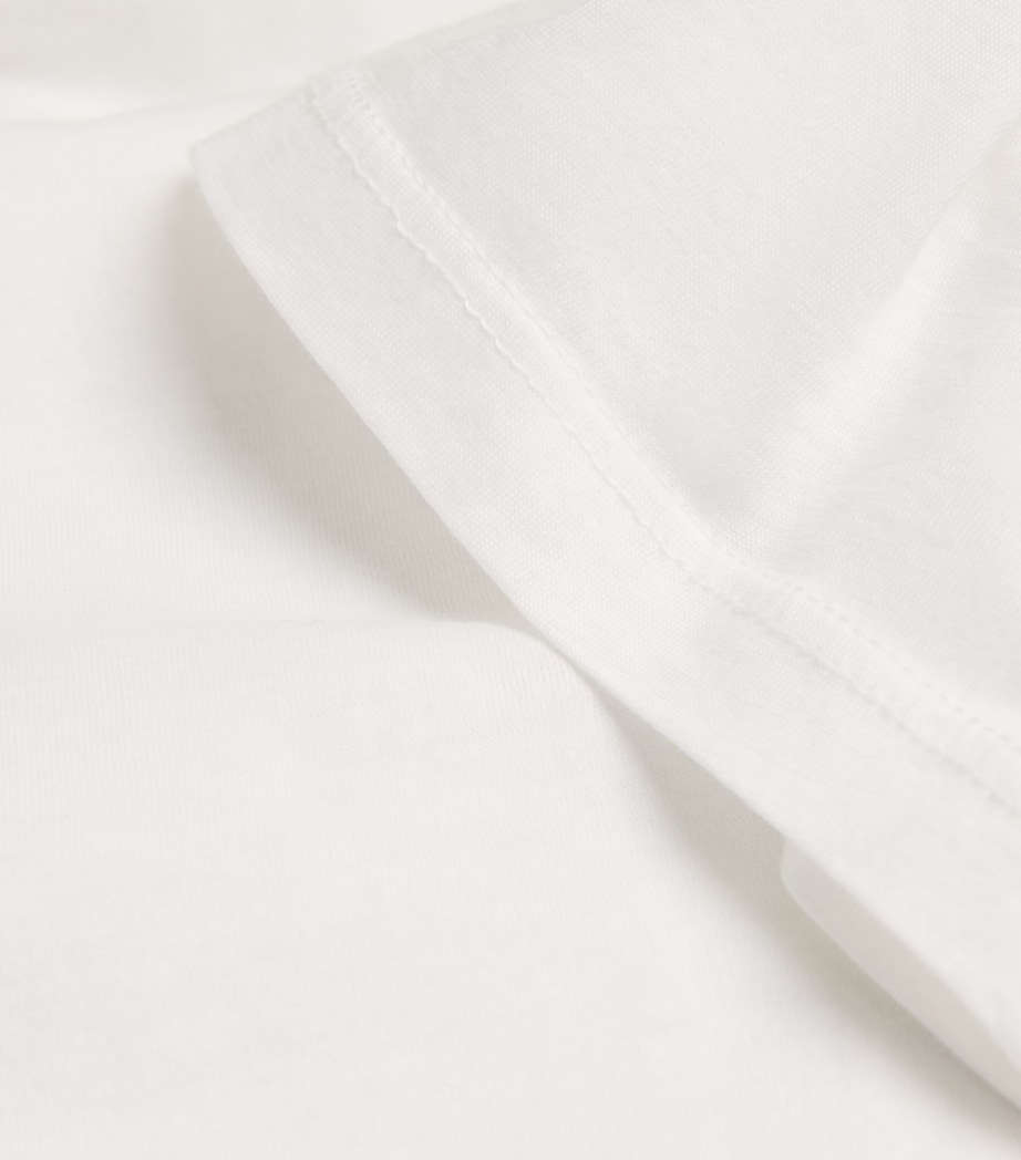 PAIGE Womens Cotton Haven T-Shirt White Image 6