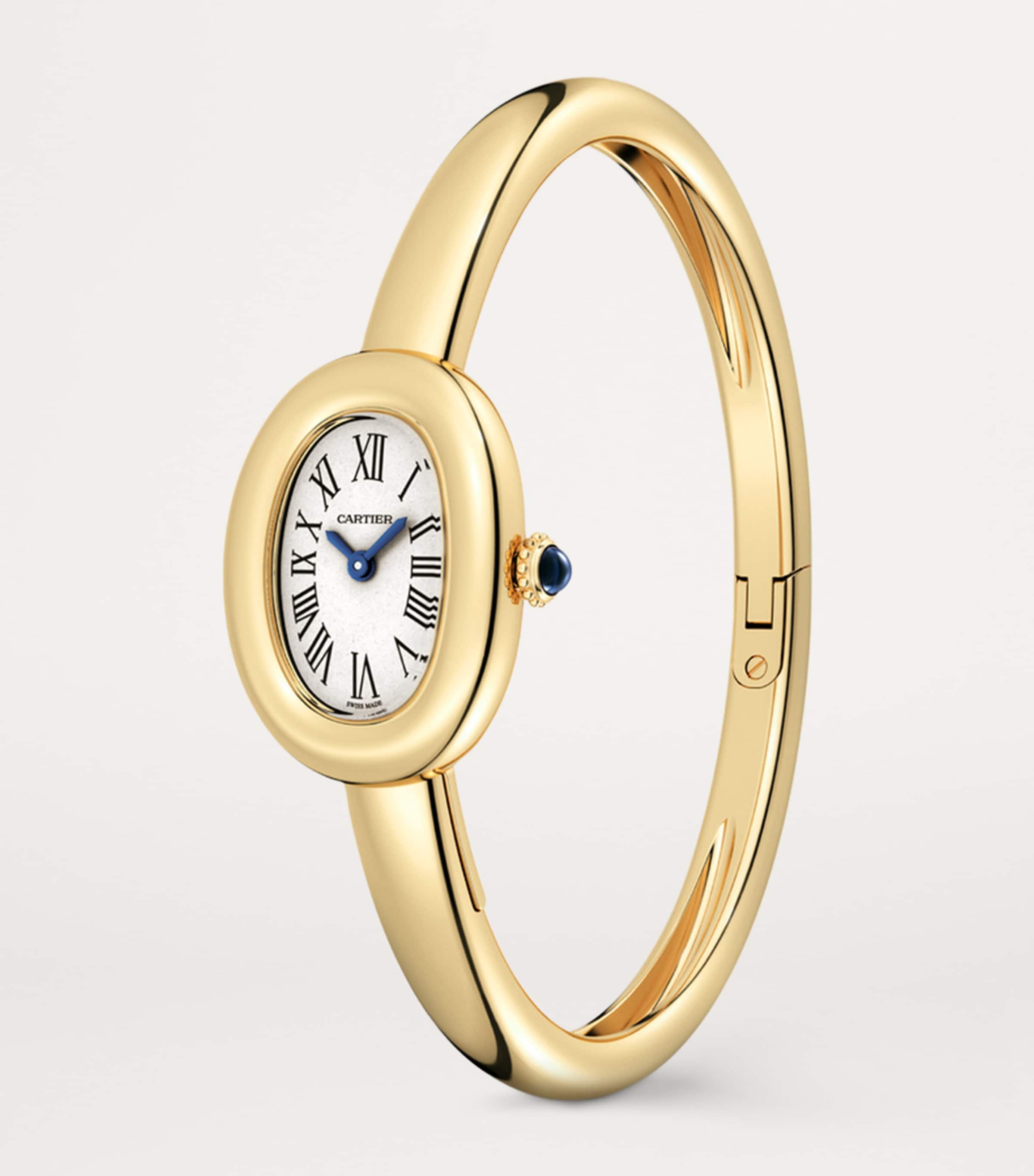 Mini Yellow Gold Baignoire Watch 18.7mm (Size 16) YELLOW GOLD Image 2