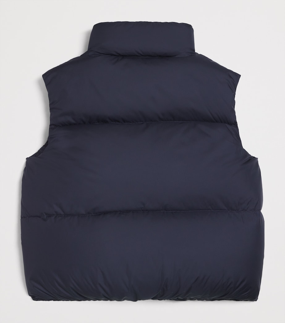 Down-Filled Gilet (2-12 Years) 497NAVY BLUE Image 2