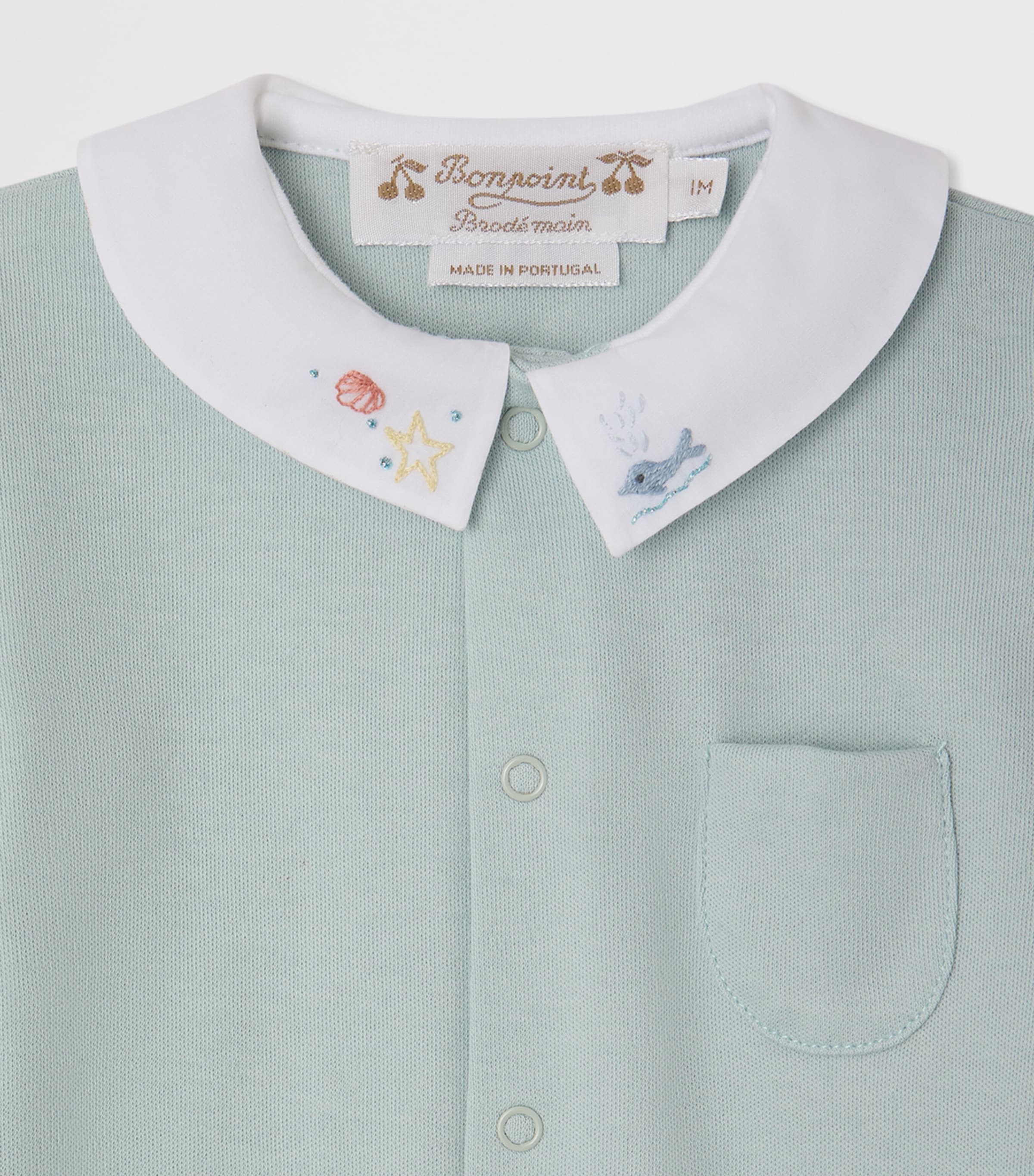 Bonpoint Cotton All-In-One (1-18 Months) Ciel Image 3