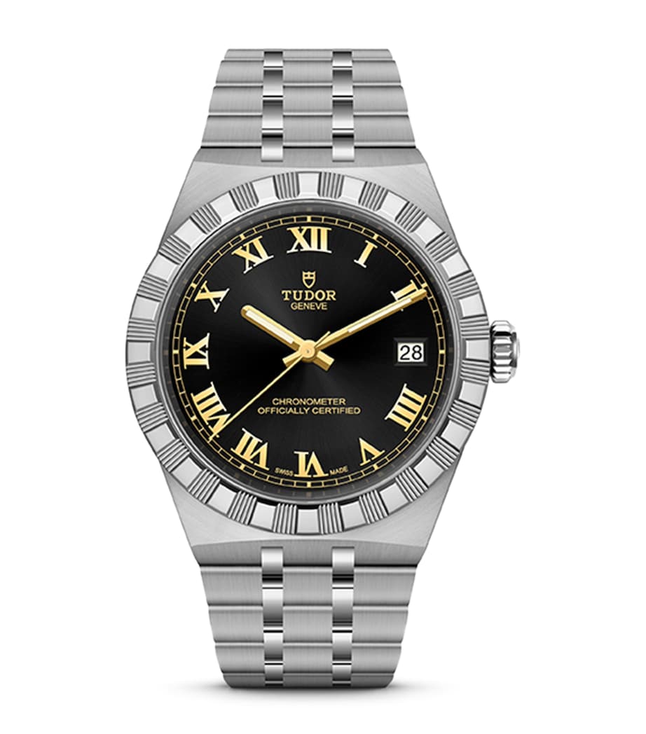 TUDOR Royal Stainless Steel Watch 36mm Black Image 1