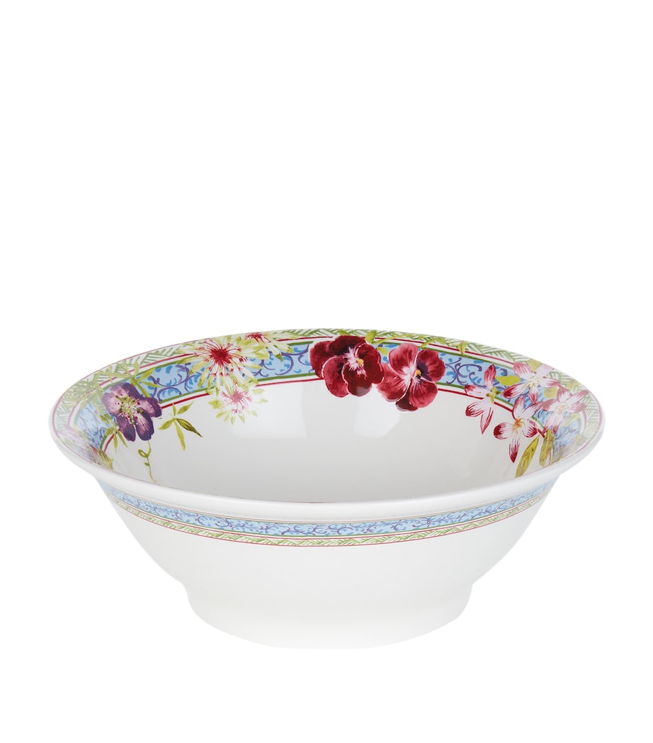 Millefleurs Large Open Vegetable Bowl (27cm) MULTI Image 1
