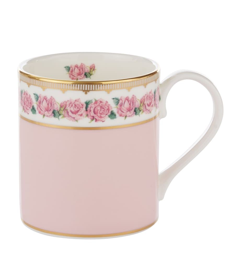 Shell Garden Floral Mug PINK Image 2