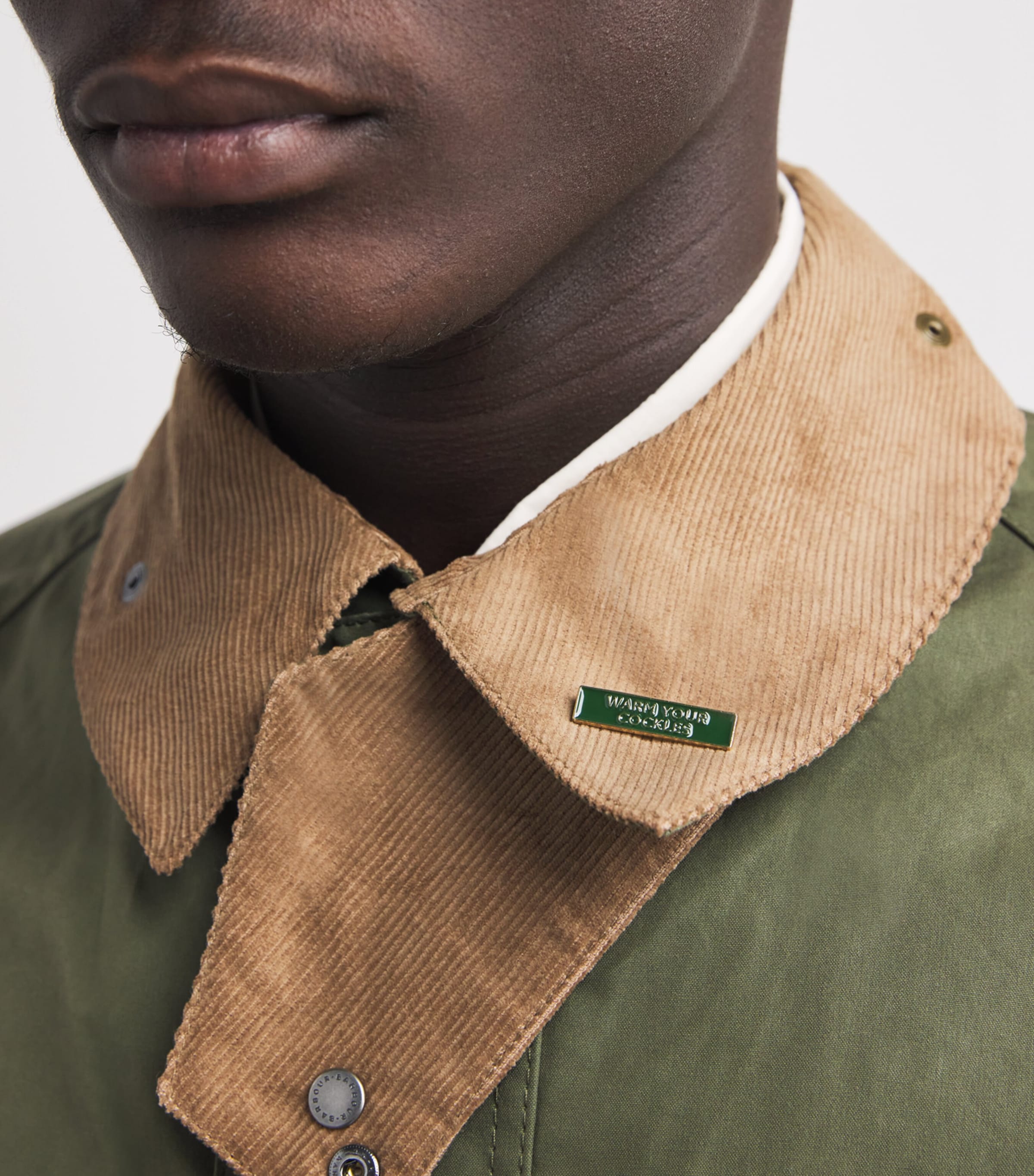 Barbour x Paul Smith Warm Your Cockles Brooch Wrm Yr Image 2