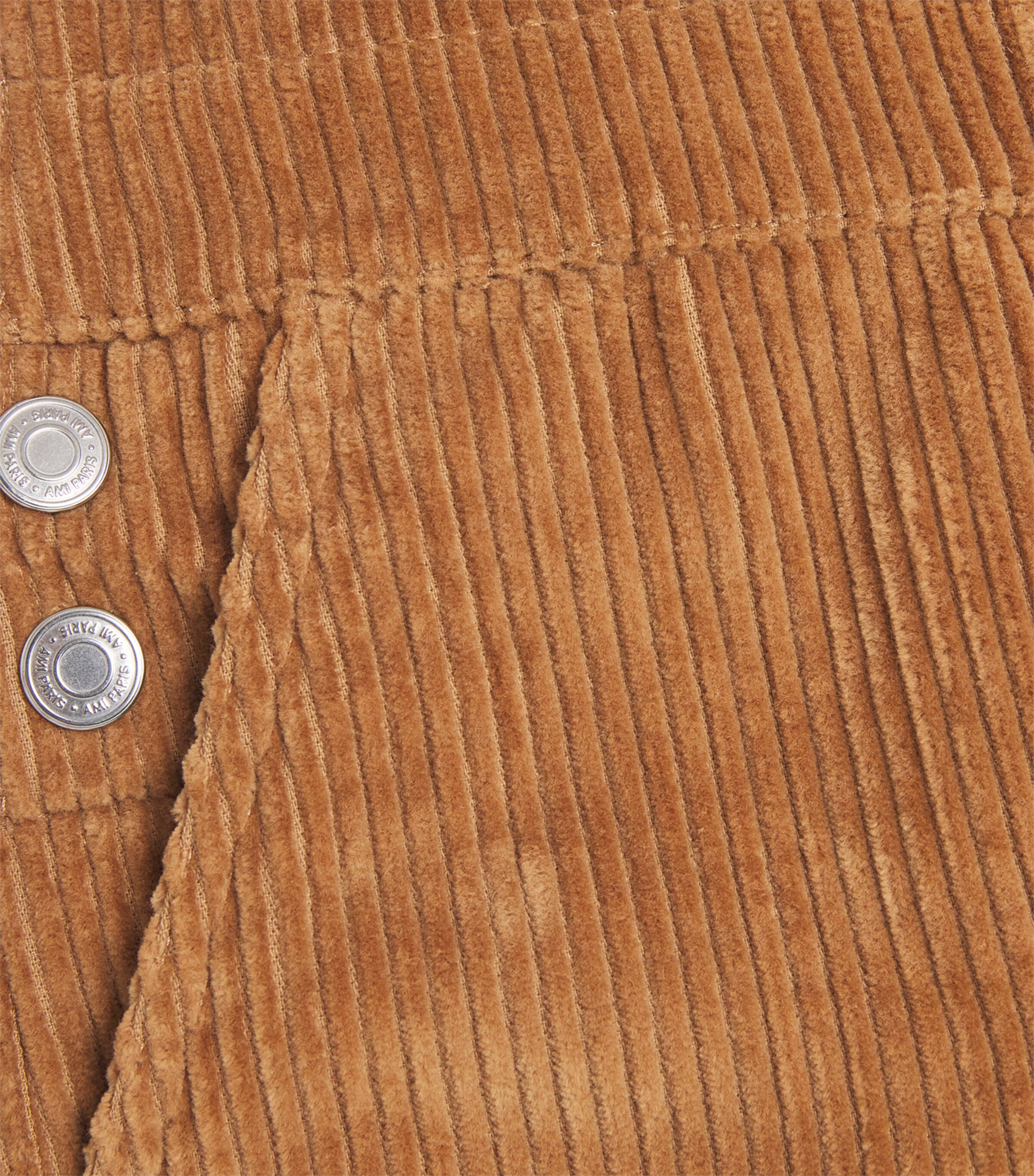 Cotton Corduroy Overalls (4-12 Years) 280-CAMEL Image 3